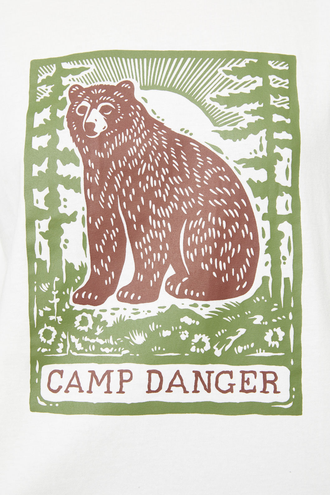 Dangerfield - Camp Danger Tee - cream