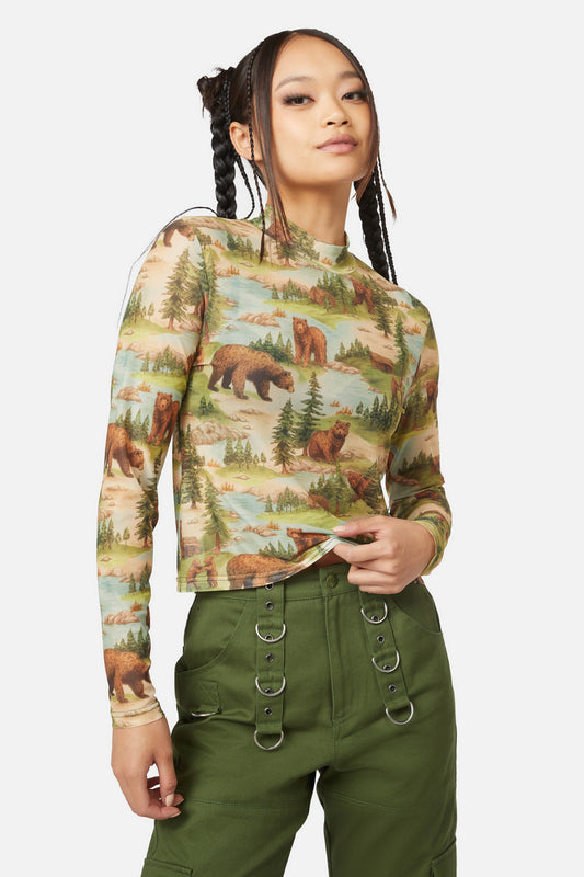 Dangerfield - Beary Cute Top - multi