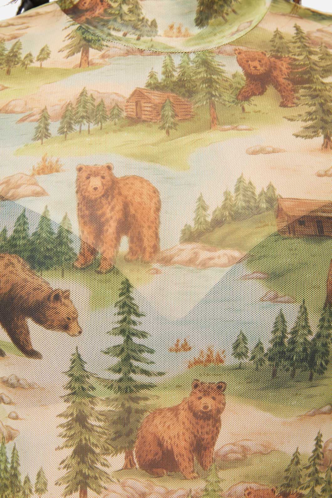 Dangerfield - Beary Cute Top - multi