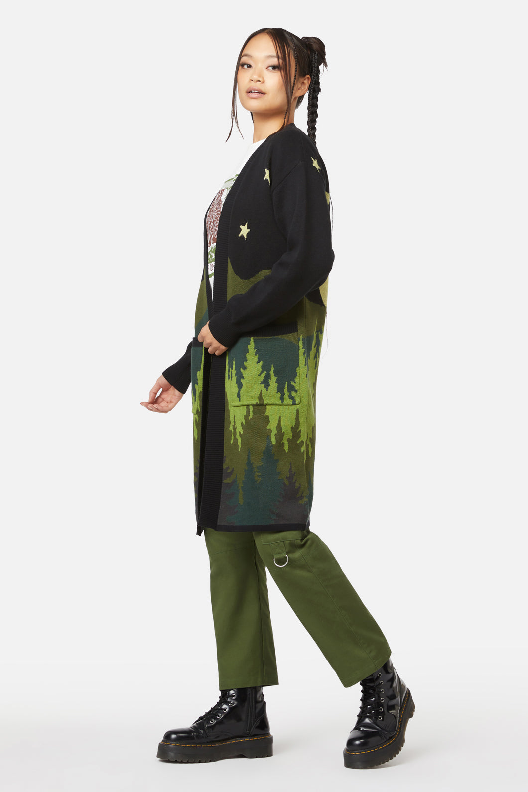 Dangerfield - Landscape Cardigan - multi