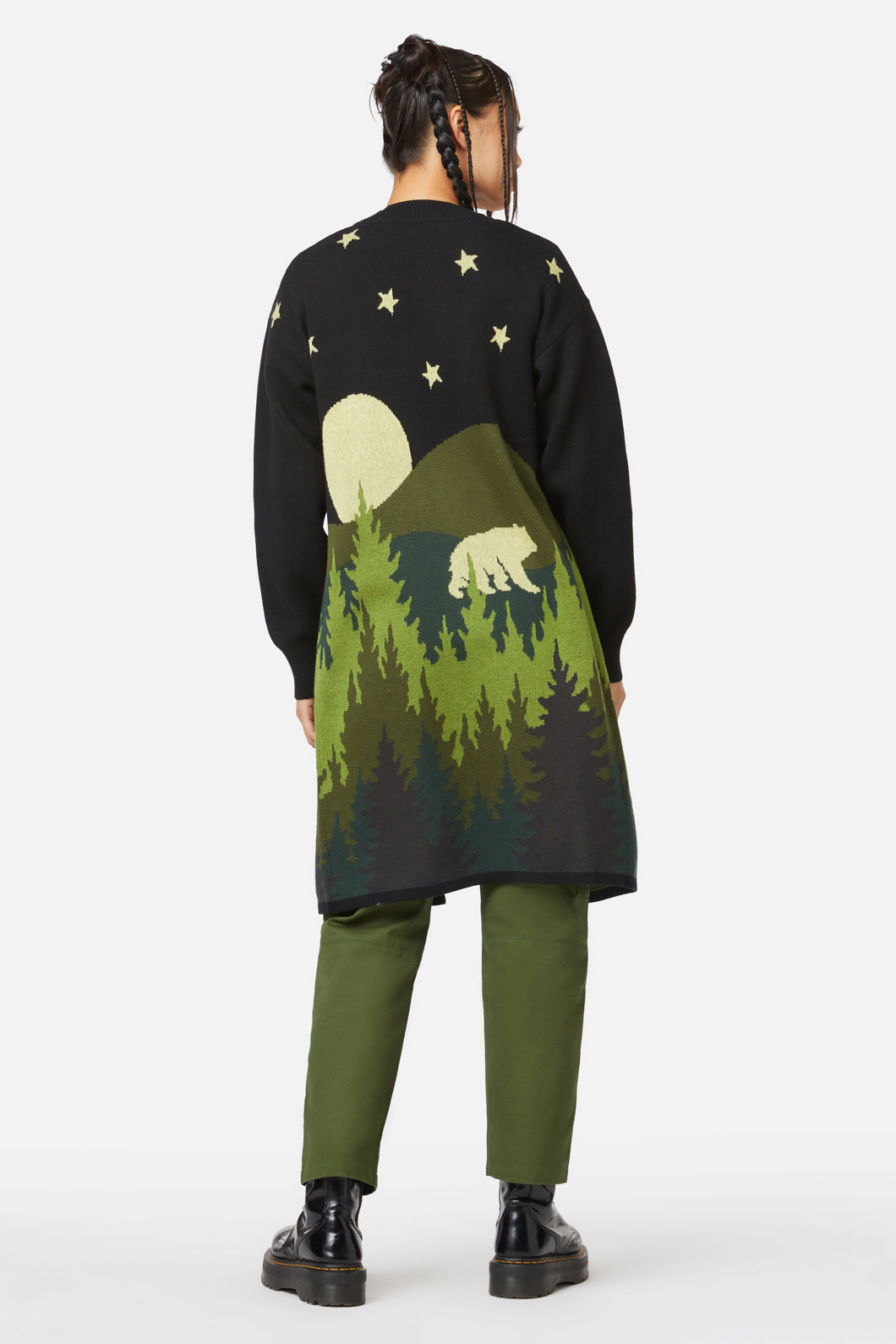 Dangerfield - Landscape Cardigan - multi