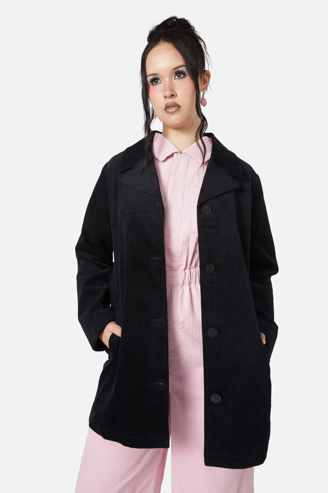 Dangerfield - Dolly Cord Jacket - black