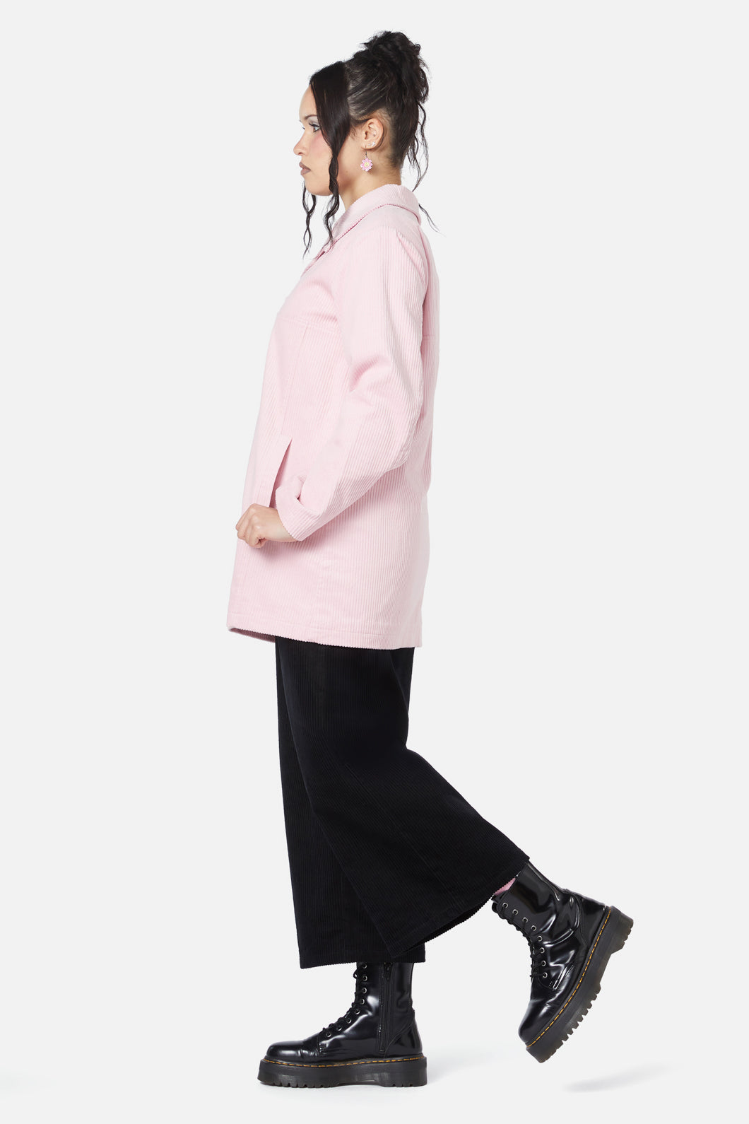 Dangerfield - Dolly Cord Jacket - pink