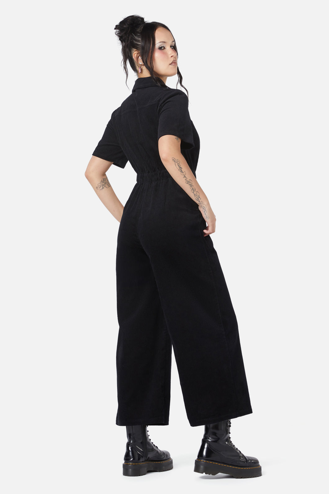 Dangerfield - Dolly Cord Boilersuit - black