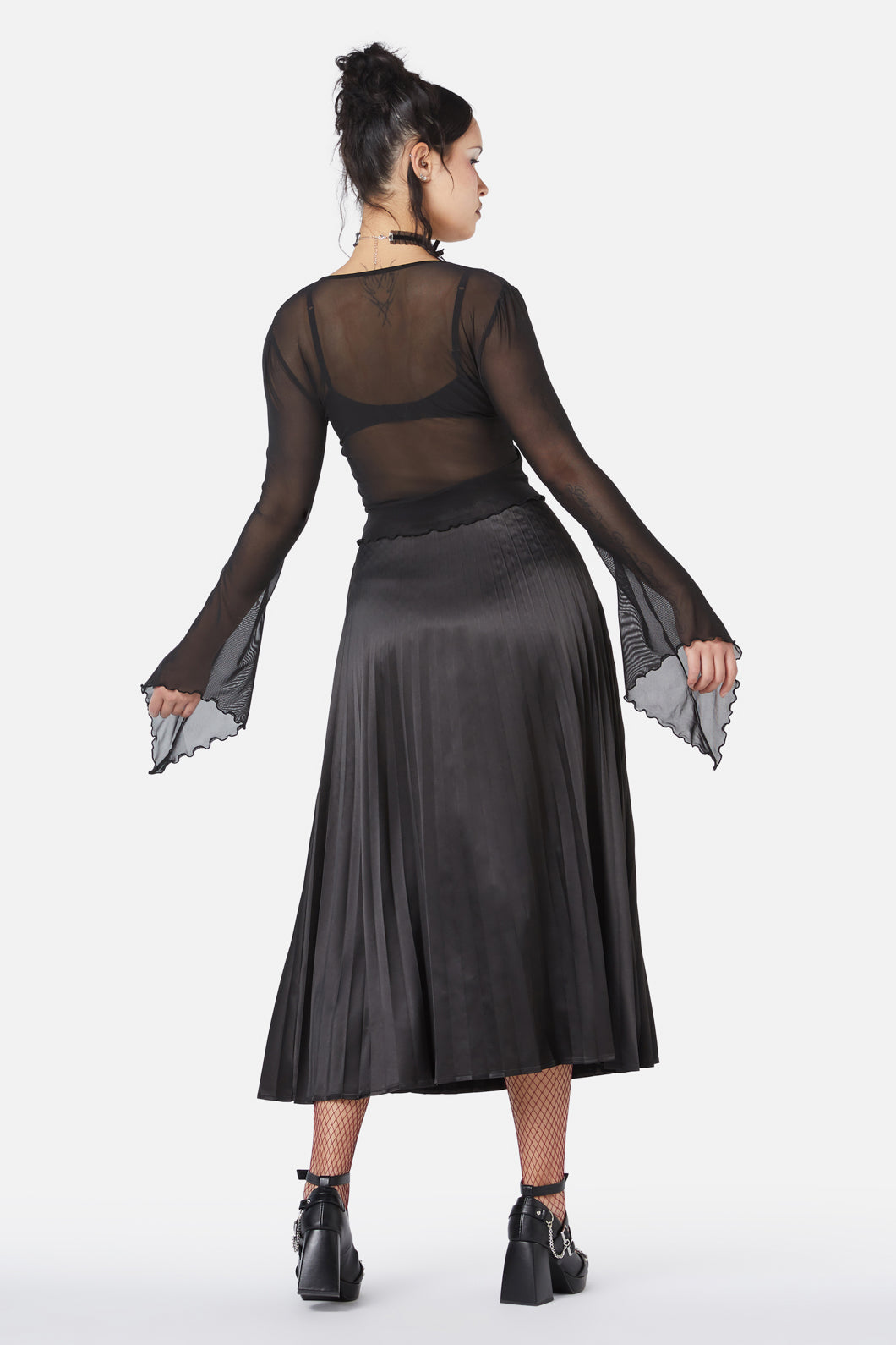 Dangerfield - Elegy Mesh Top - black