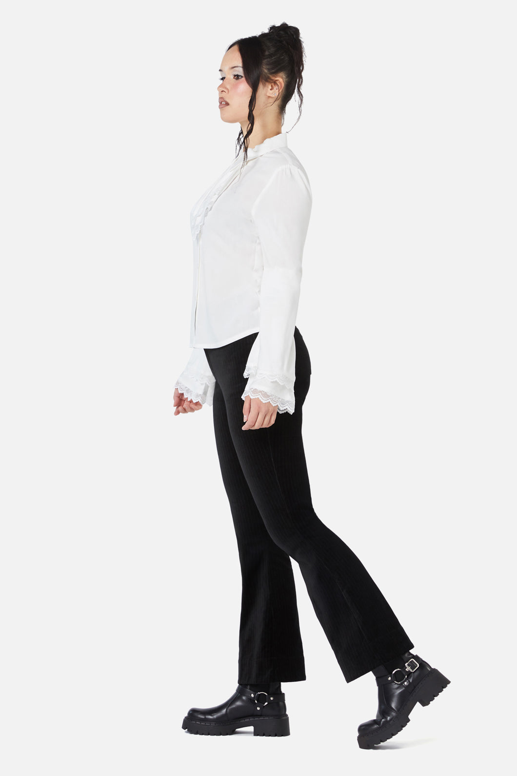 Dangerfield - Still Life Cravat Blouse - cream