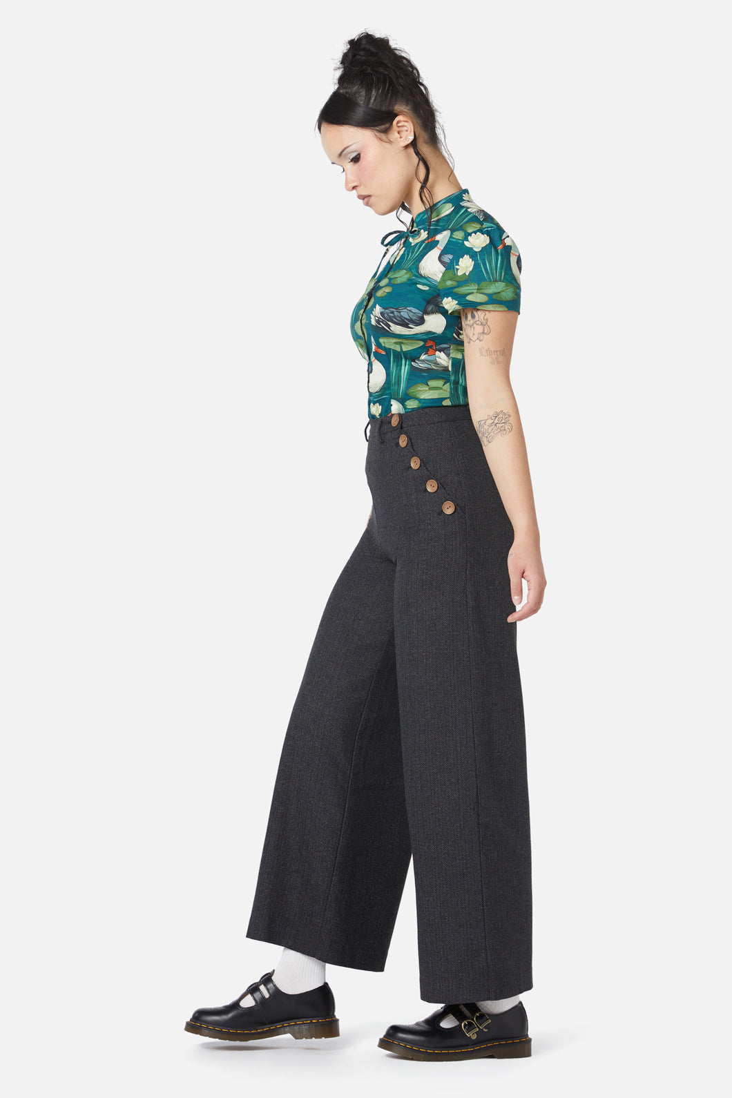 Dangerfield - Duck Off Pant - black