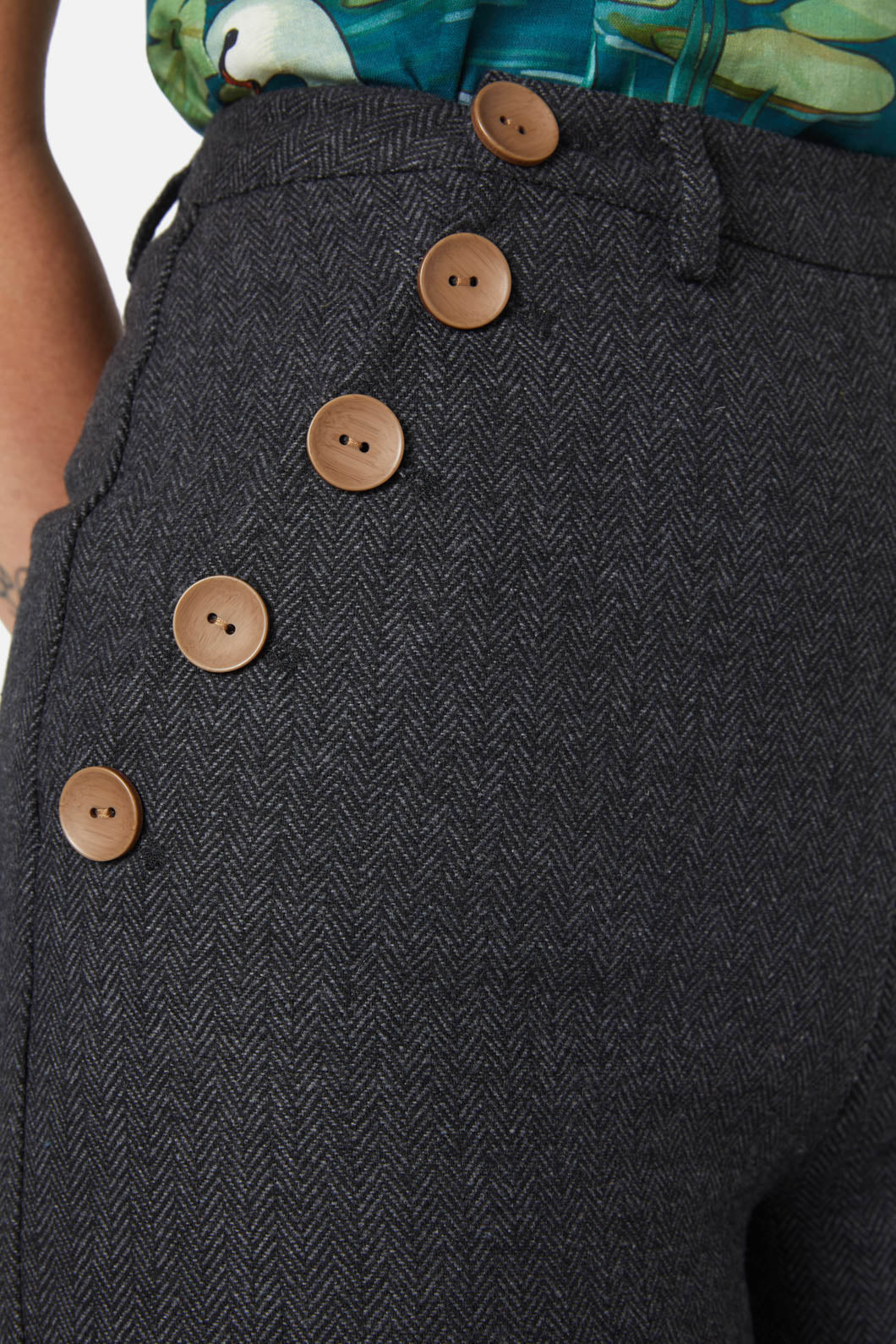Dangerfield - Duck Off Pant - black