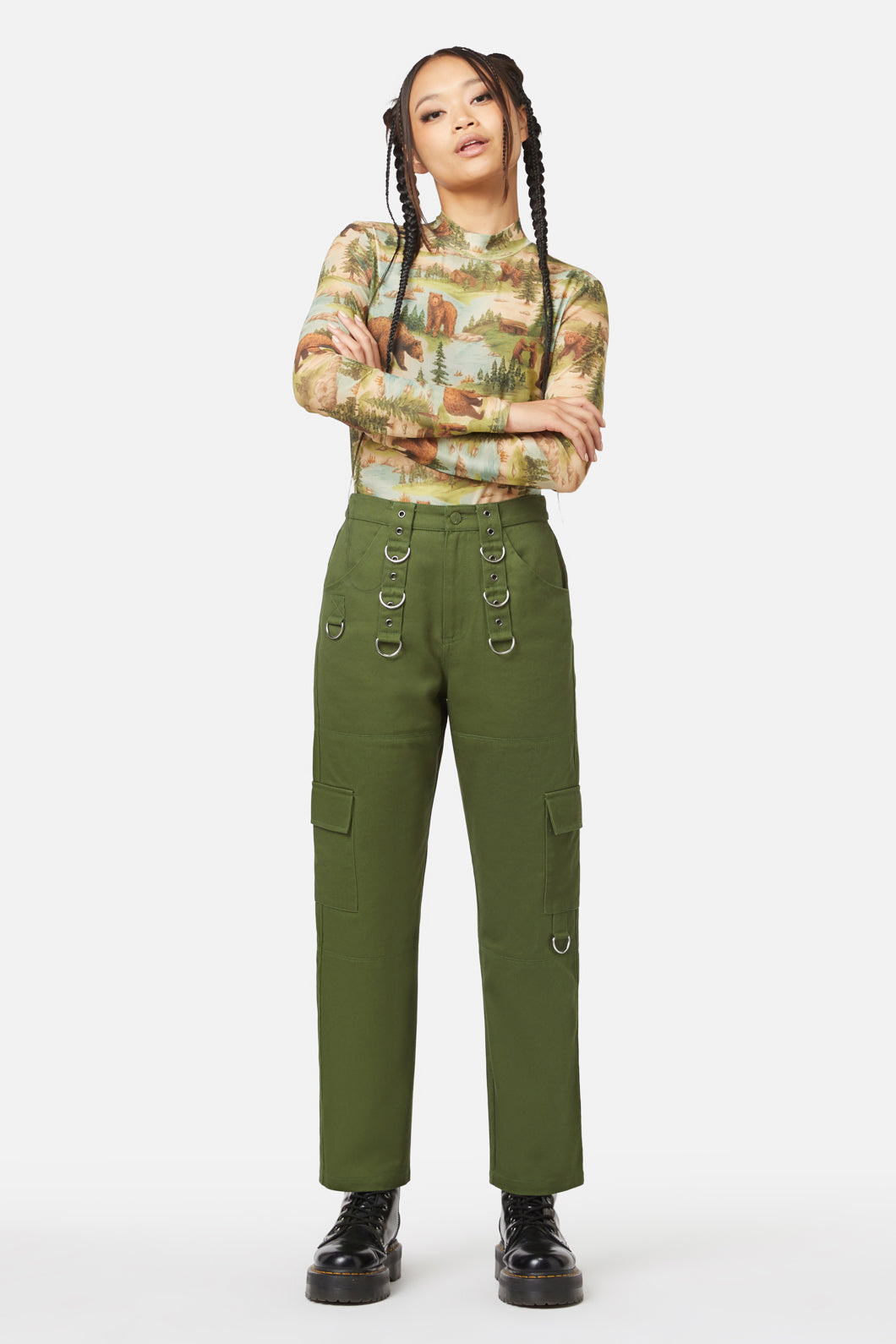 Dangerfield - Landscape Pant - green