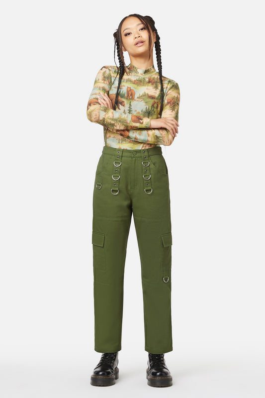 Dangerfield - Landscape Pant - green