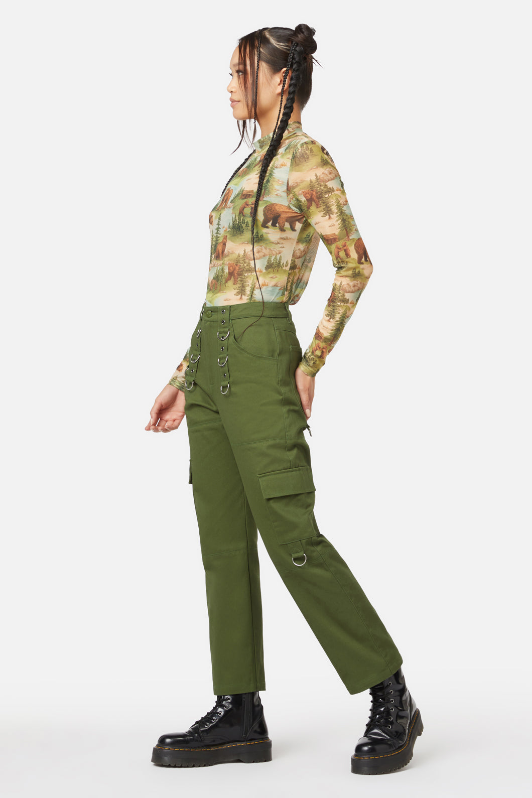 Dangerfield - Landscape Pant - green