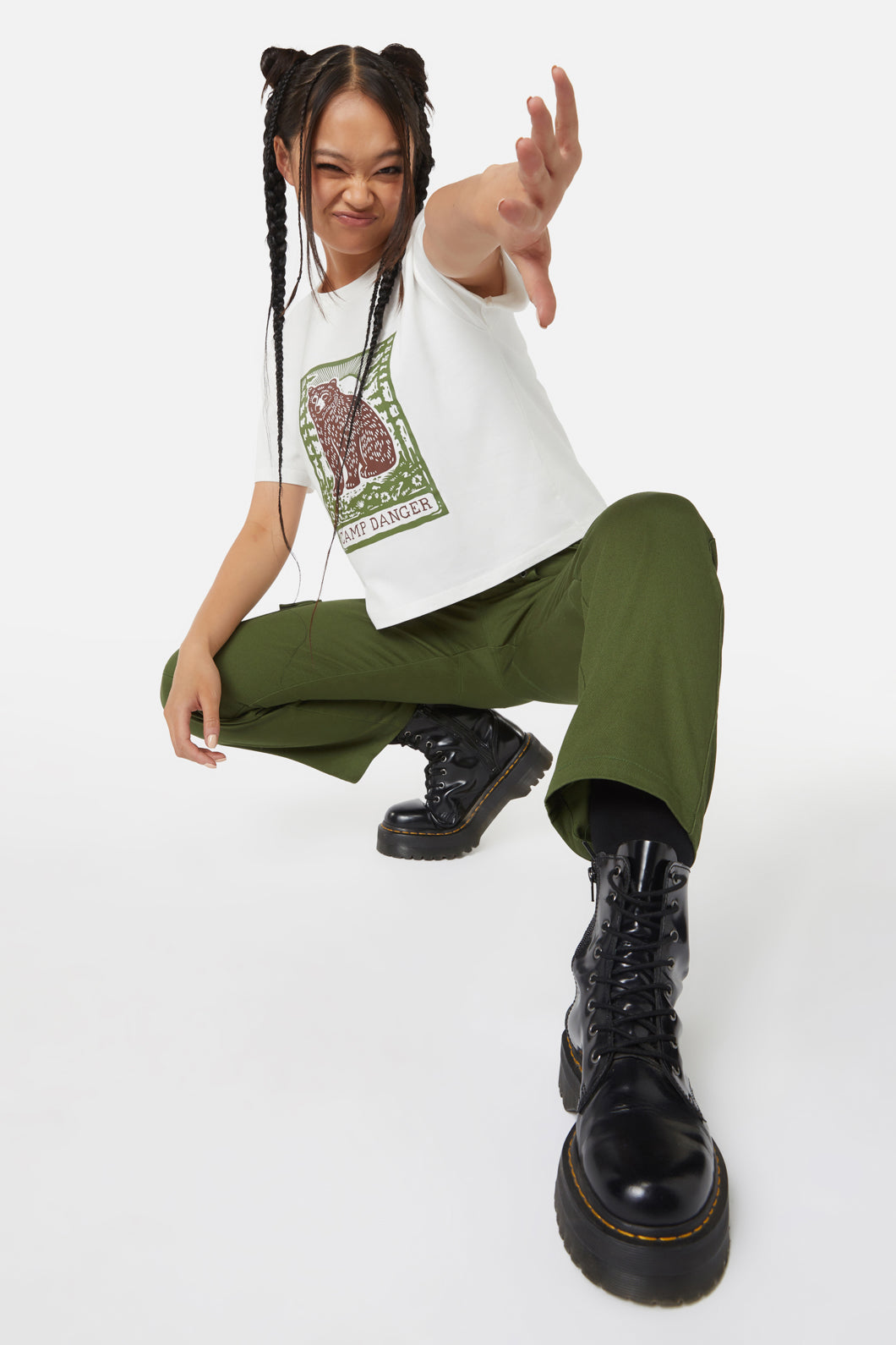 Dangerfield - Landscape Pant - green