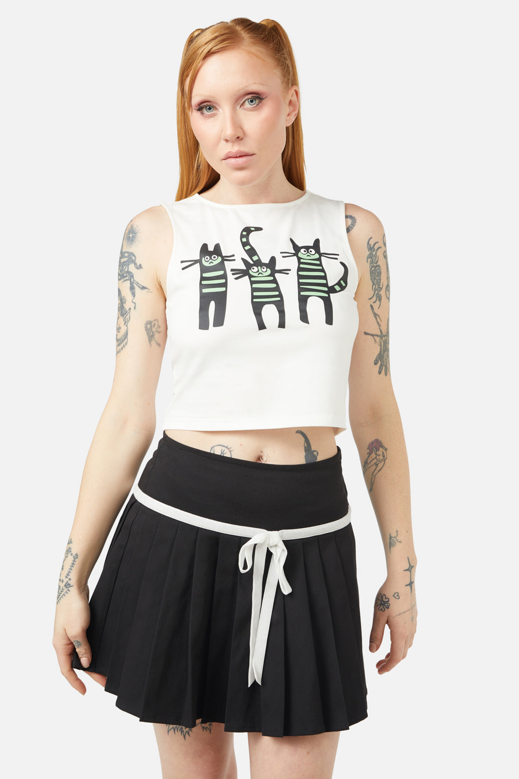 Dangerfield - Peculiar Puss Tank - cream