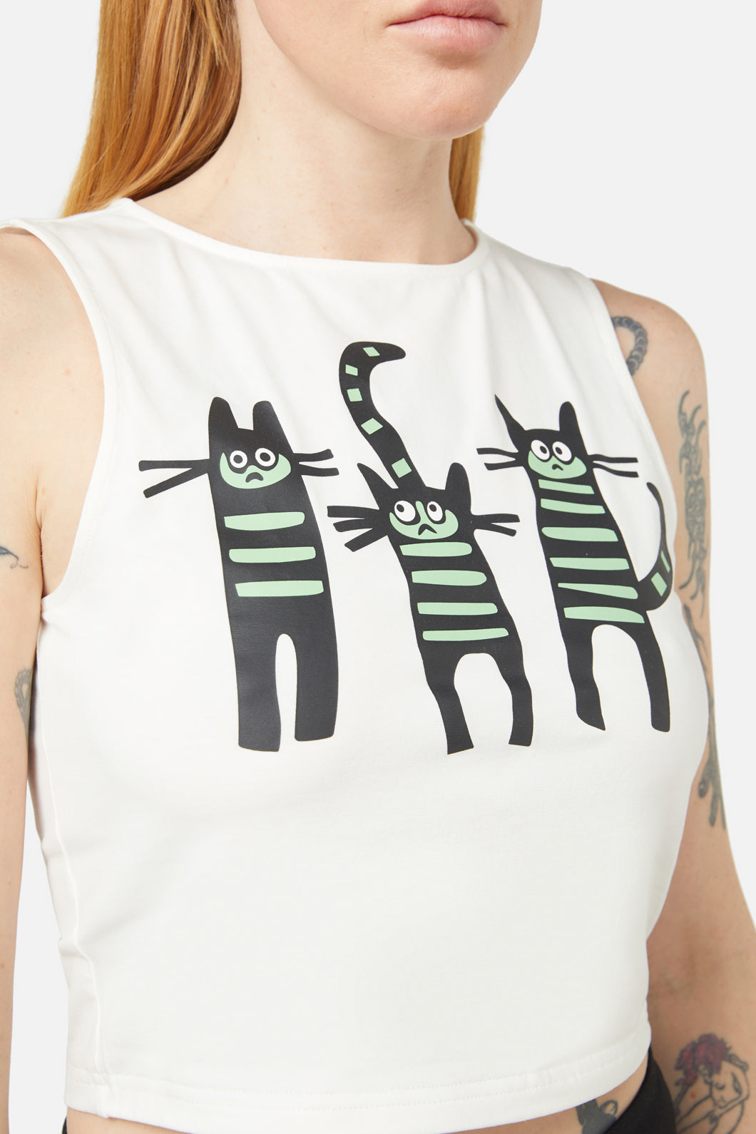 Dangerfield - Peculiar Puss Tank - cream