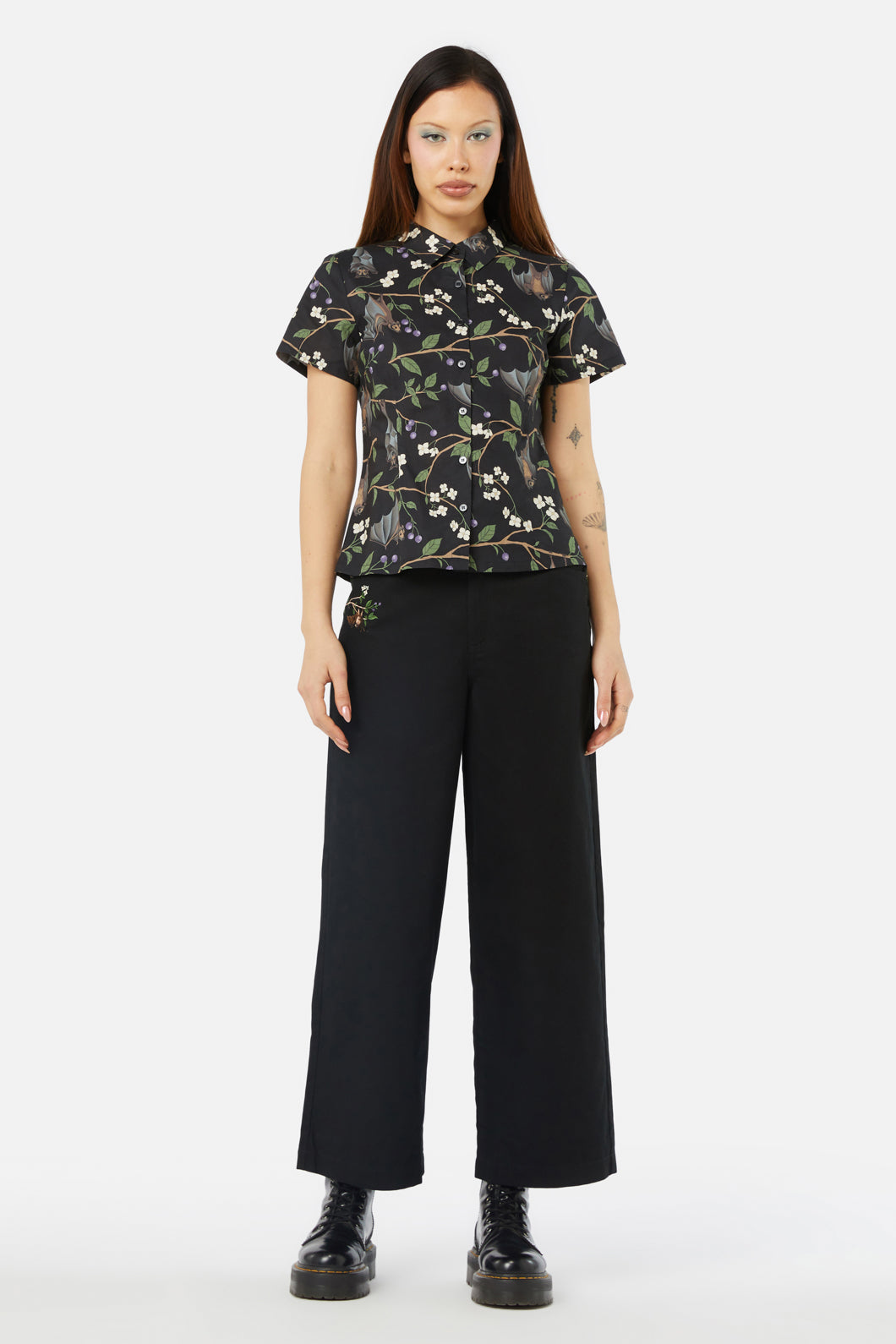 Dangerfield - Old World Blouse - black