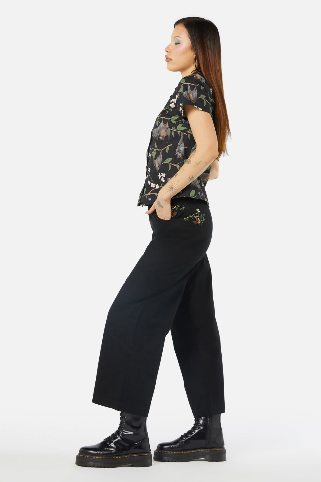 Dangerfield - Old World Blouse - black