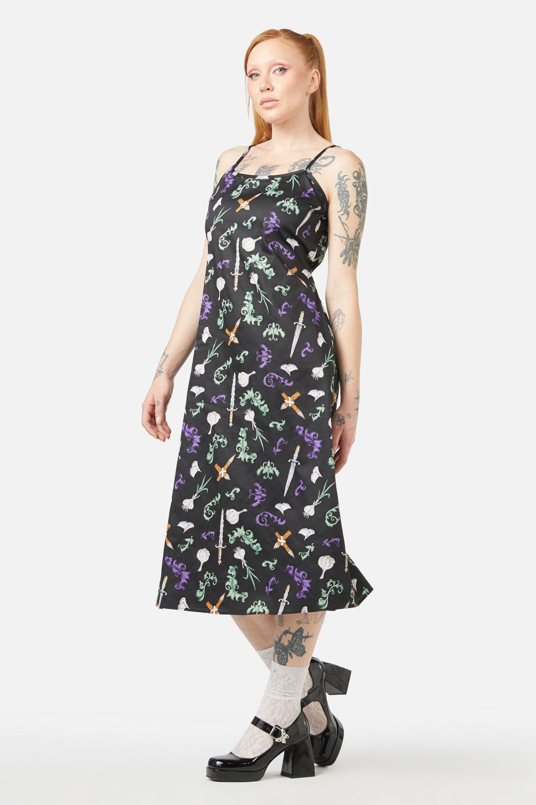 Dangerfield - Slayer Slip Dress - black