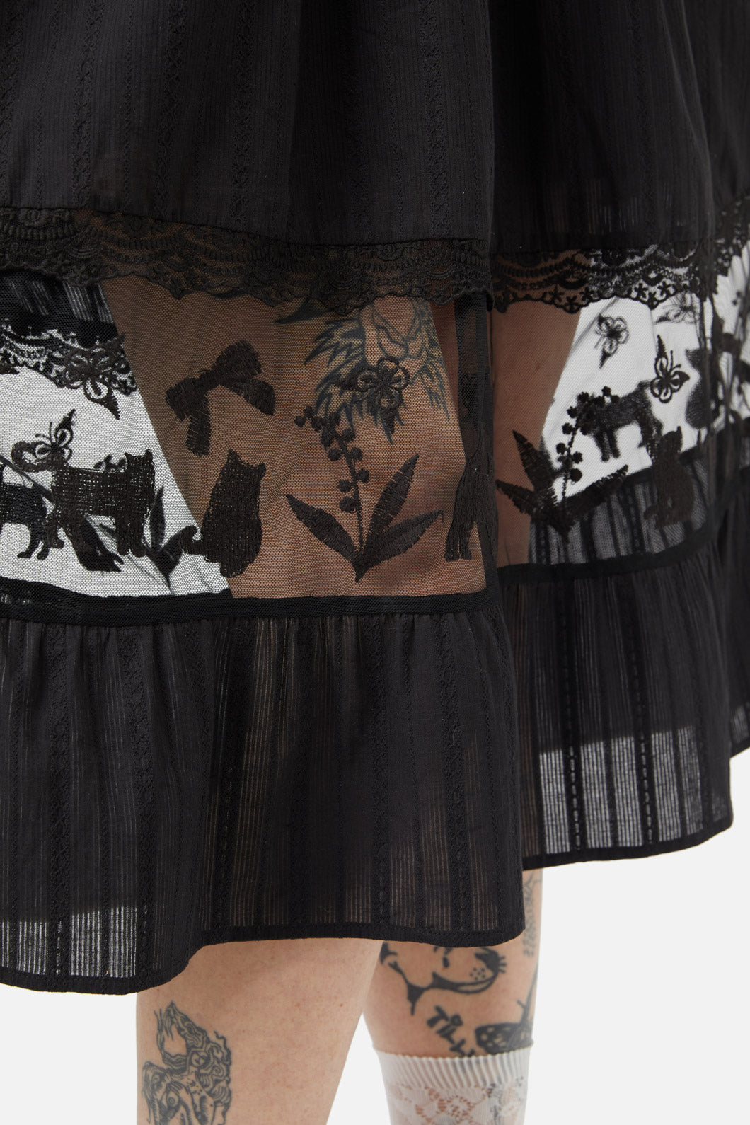 Dangerfield - Catnip Lace Dress - black