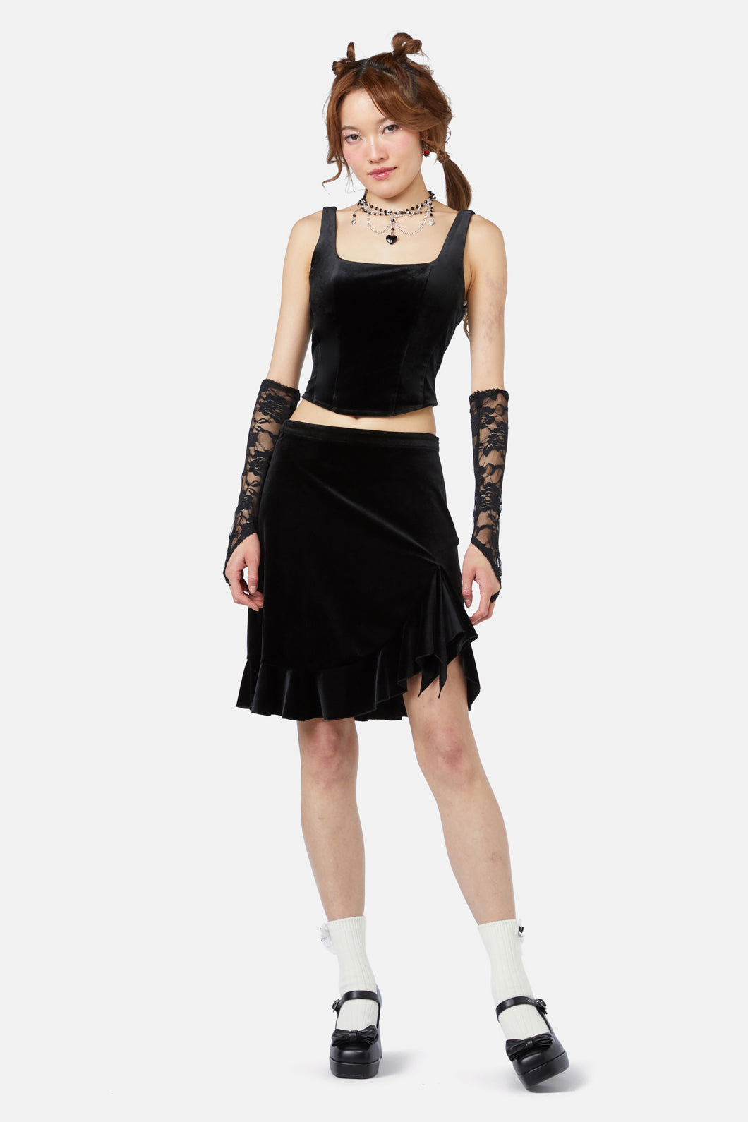 Dangerfield - Back To Black Corset - black