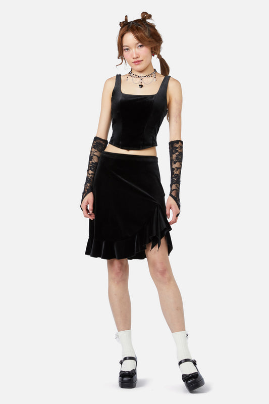 Dangerfield - Back To Black Corset - black