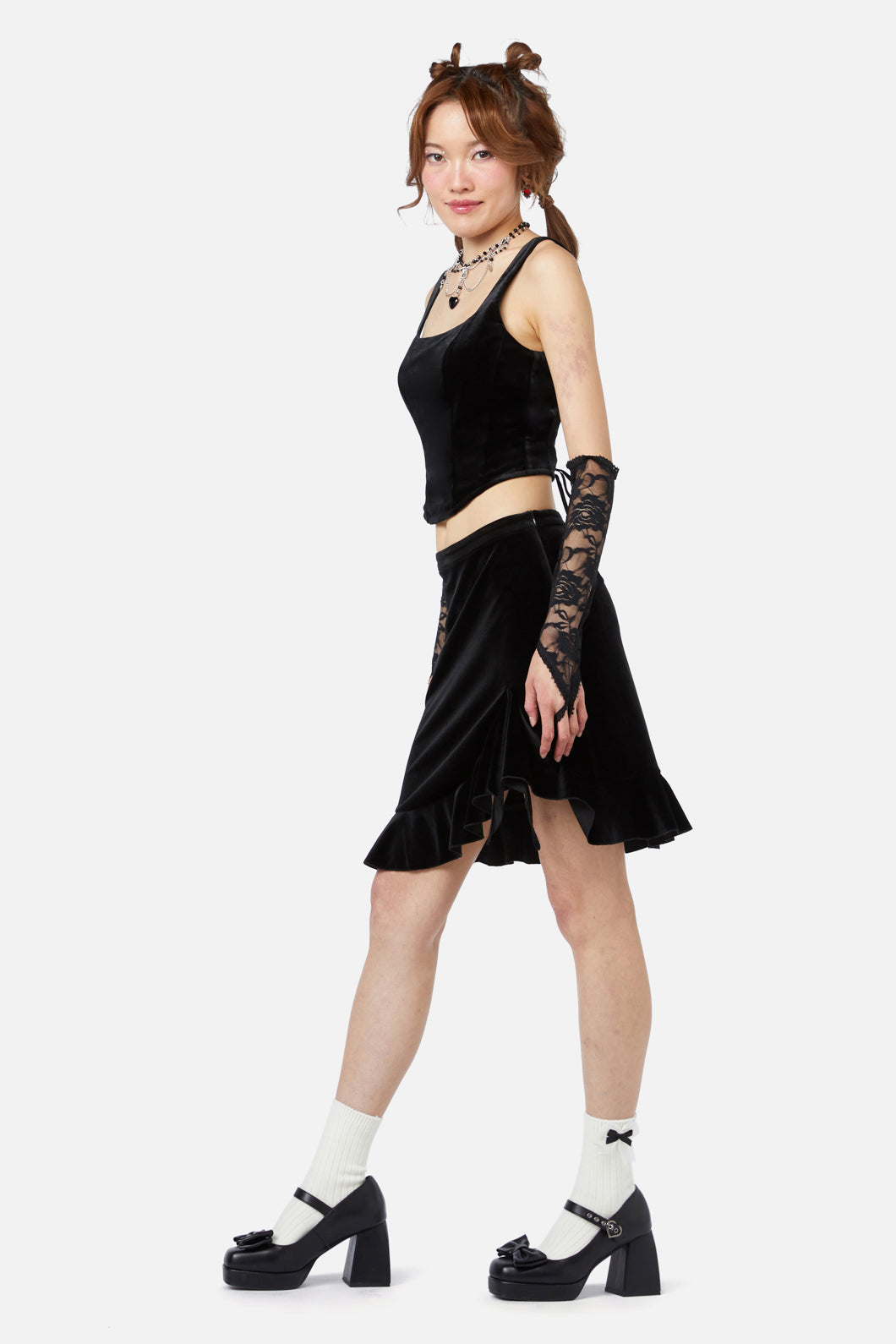 Dangerfield - Back To Black Corset - black