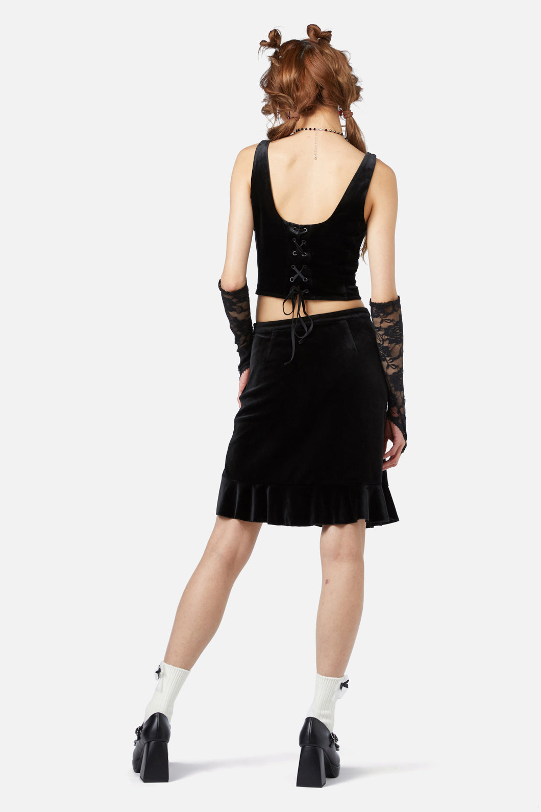 Dangerfield - Back To Black Corset - black