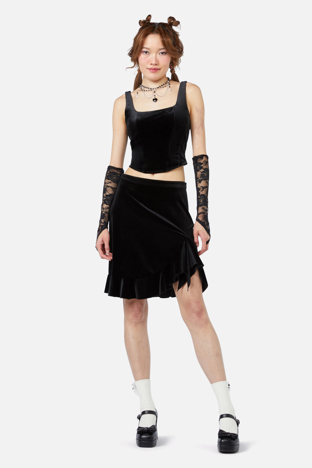 Dangerfield - Back To Black Skirt - black