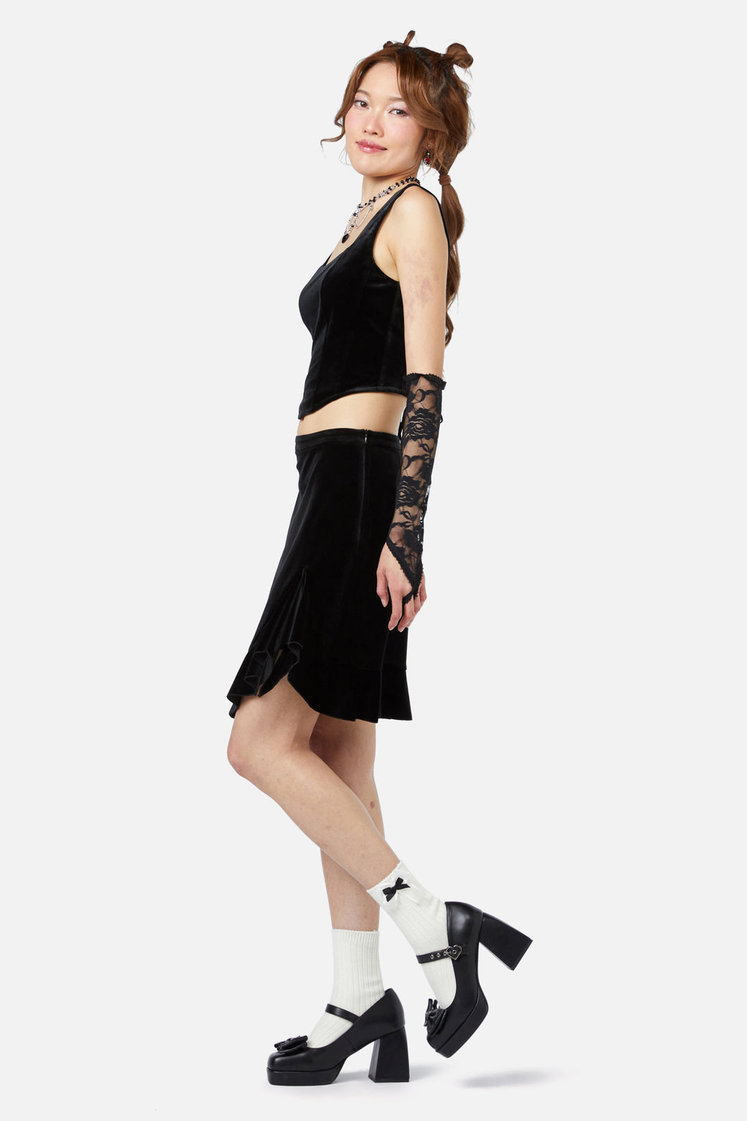 Dangerfield - Back To Black Skirt - black