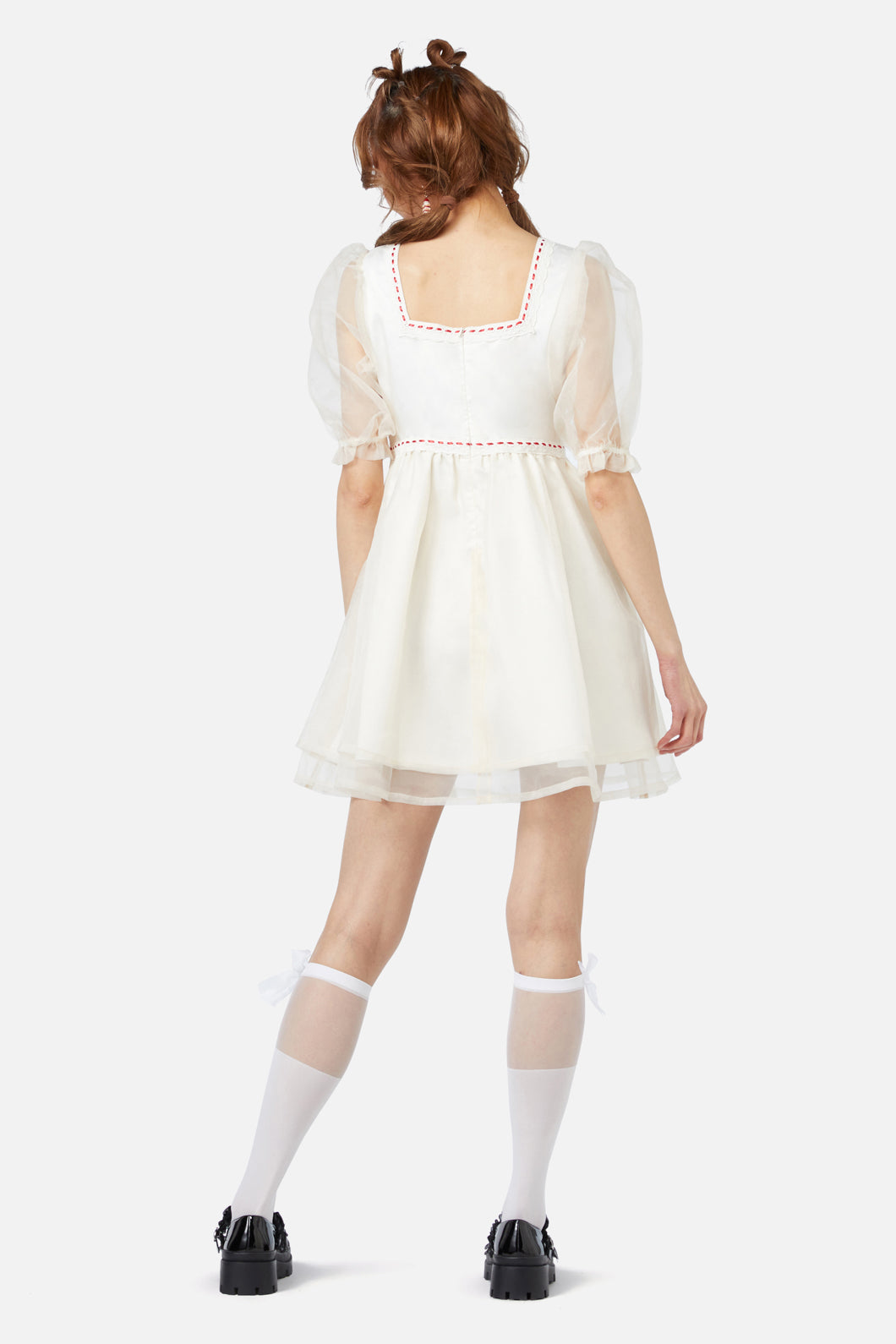 Dangerfield - Alfresco Babydoll Dress - cream
