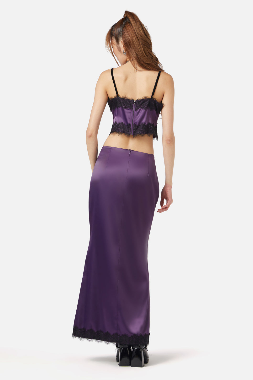 Dangerfield - Keepsake Satin Bodice - purple