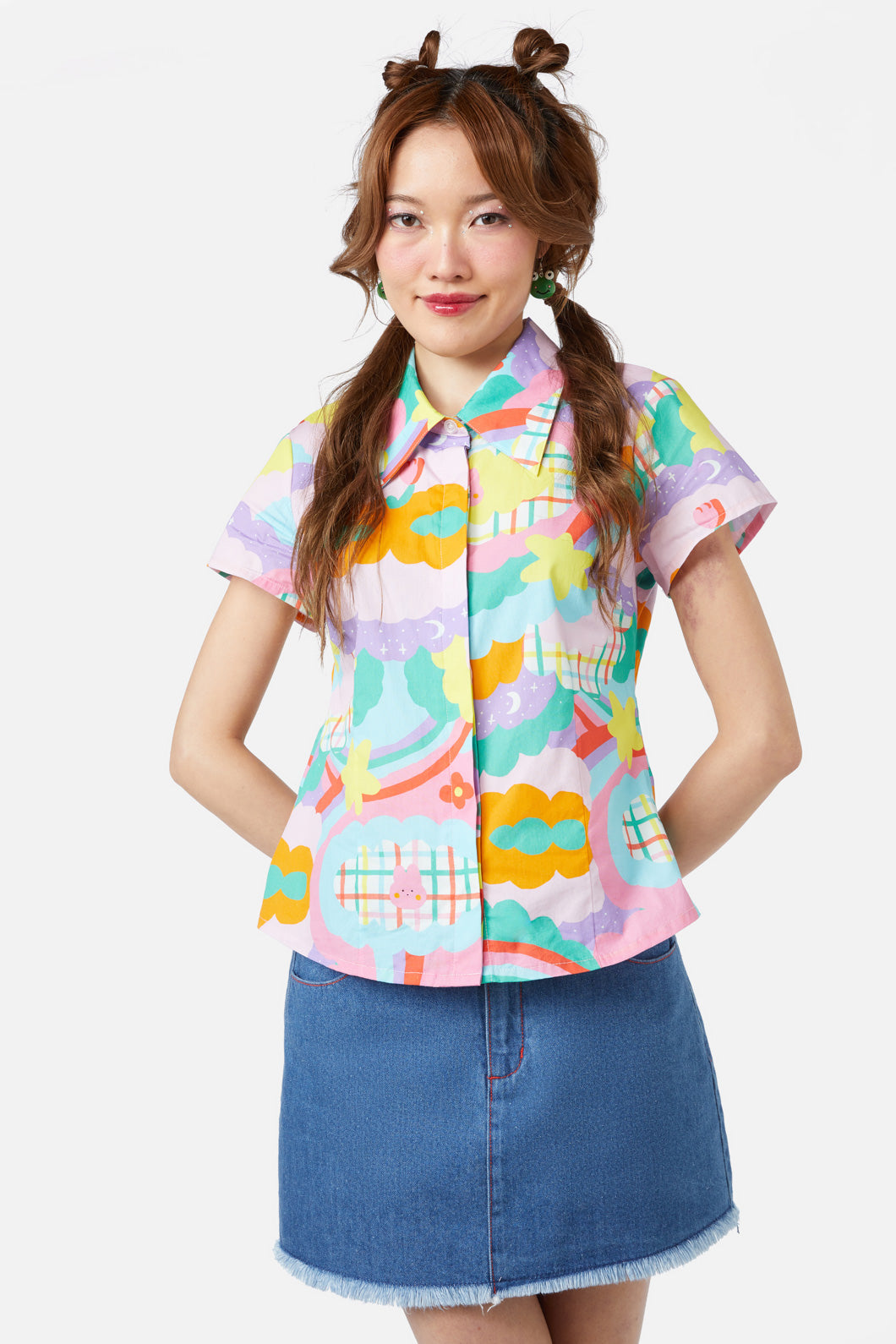 Dangerfield - Idolize Blouse - rainbow