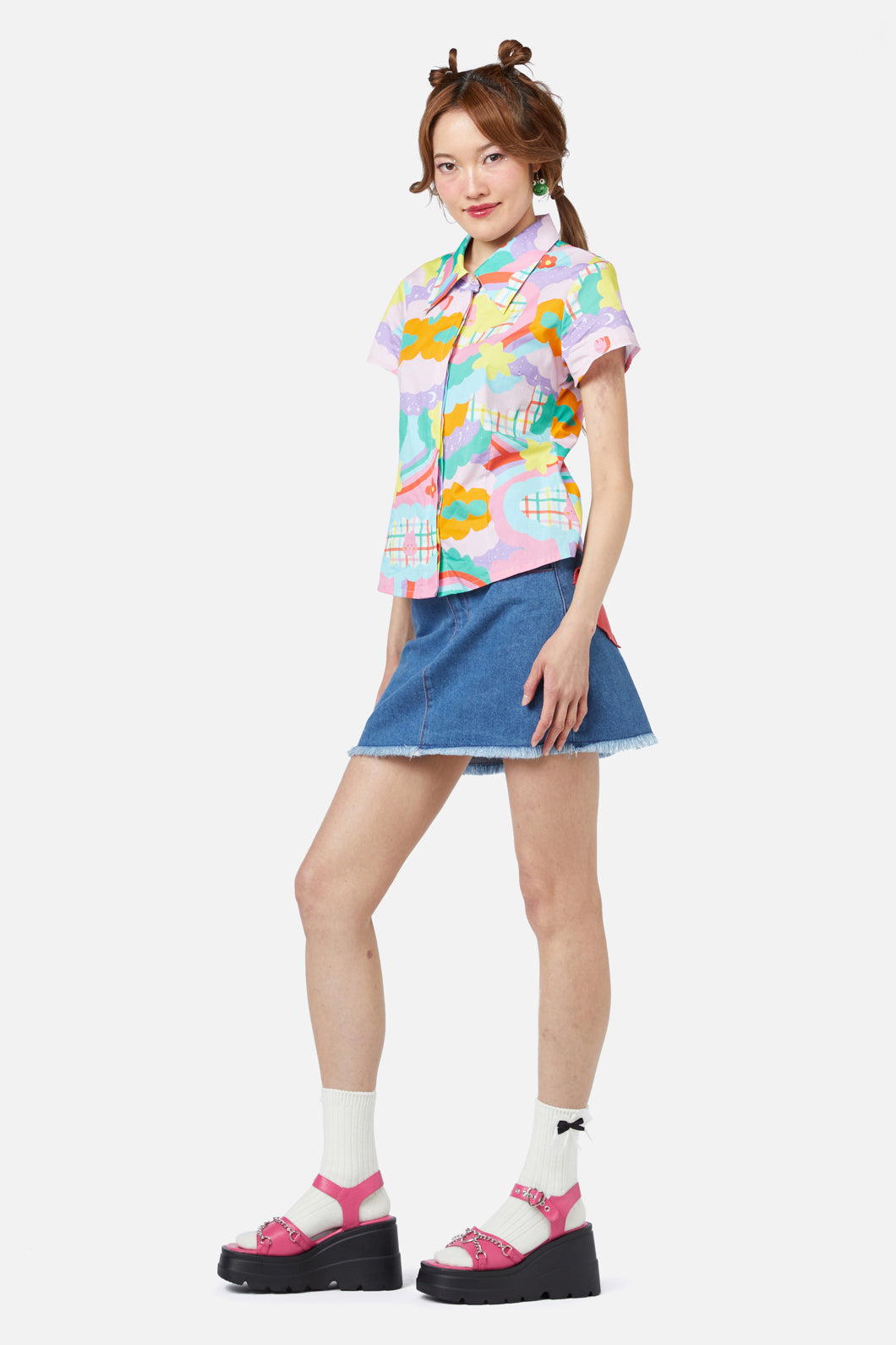 Dangerfield - Idolize Blouse - rainbow