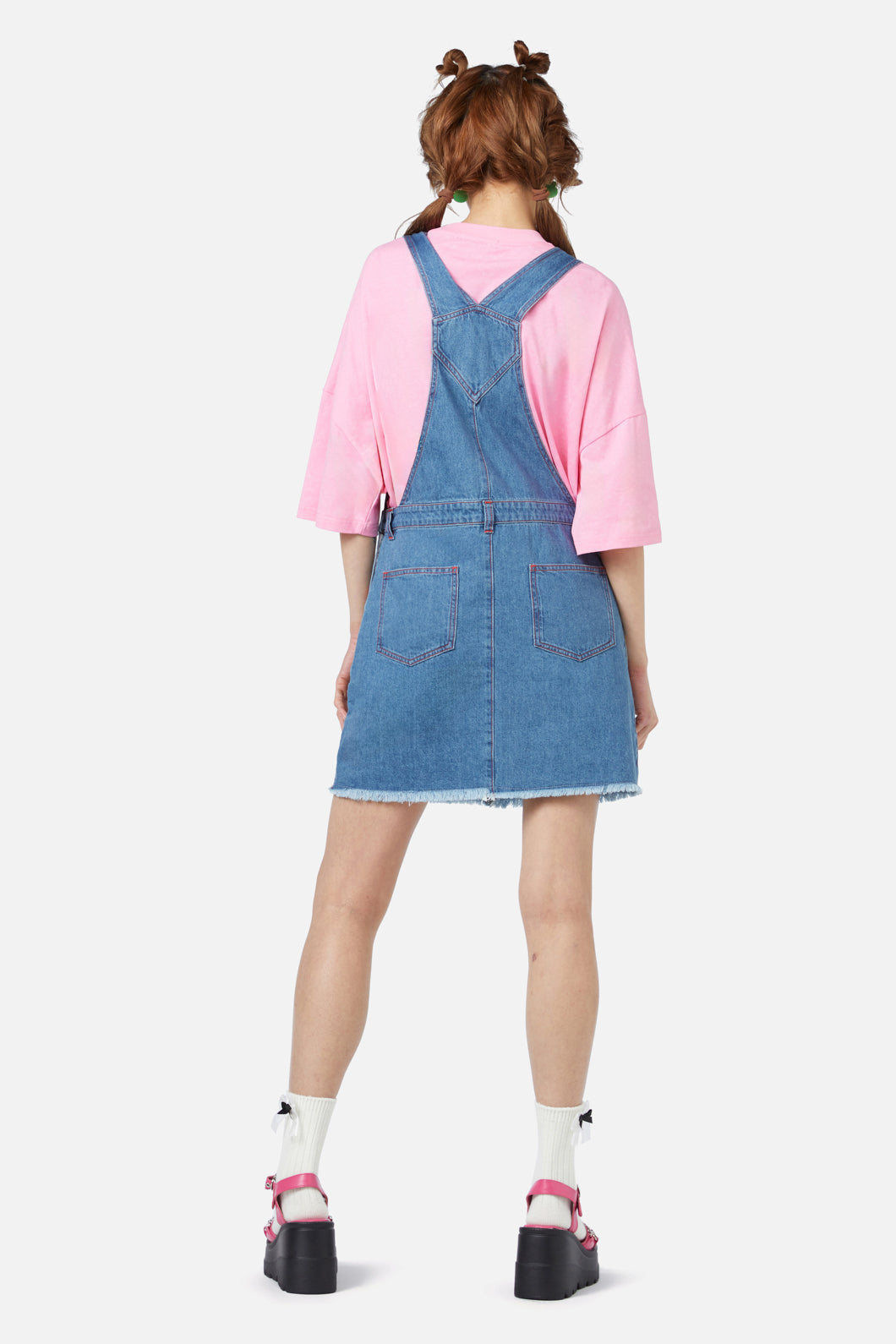 Dangerfield - Electric Patch Pinny - blue