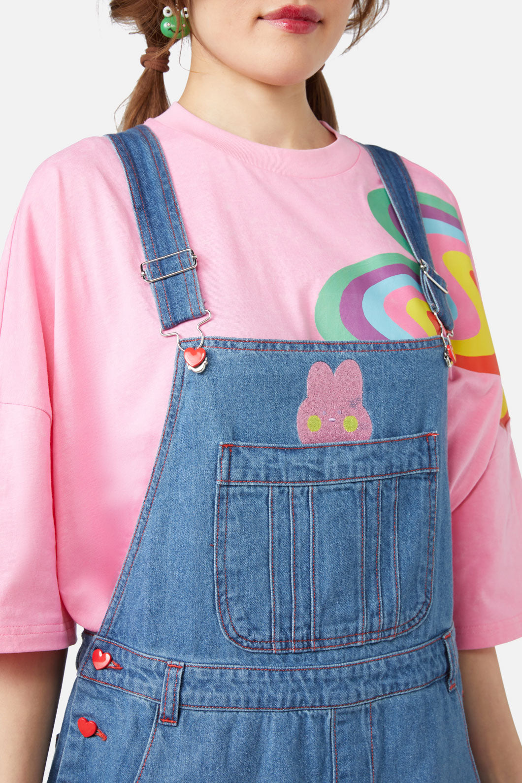 Dangerfield - Electric Patch Pinny - blue