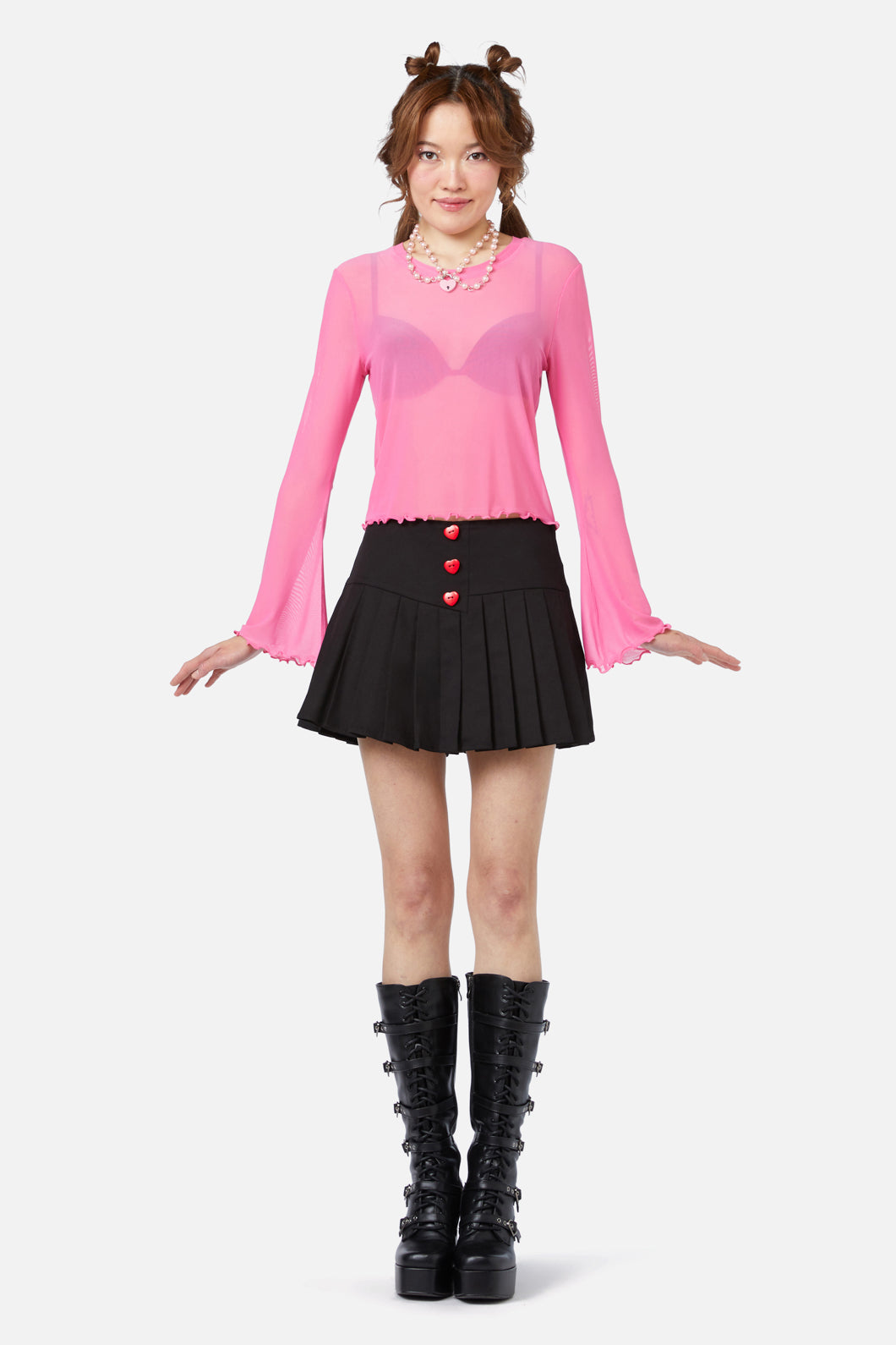 Dangerfield - Career X Mesh - hot-pink