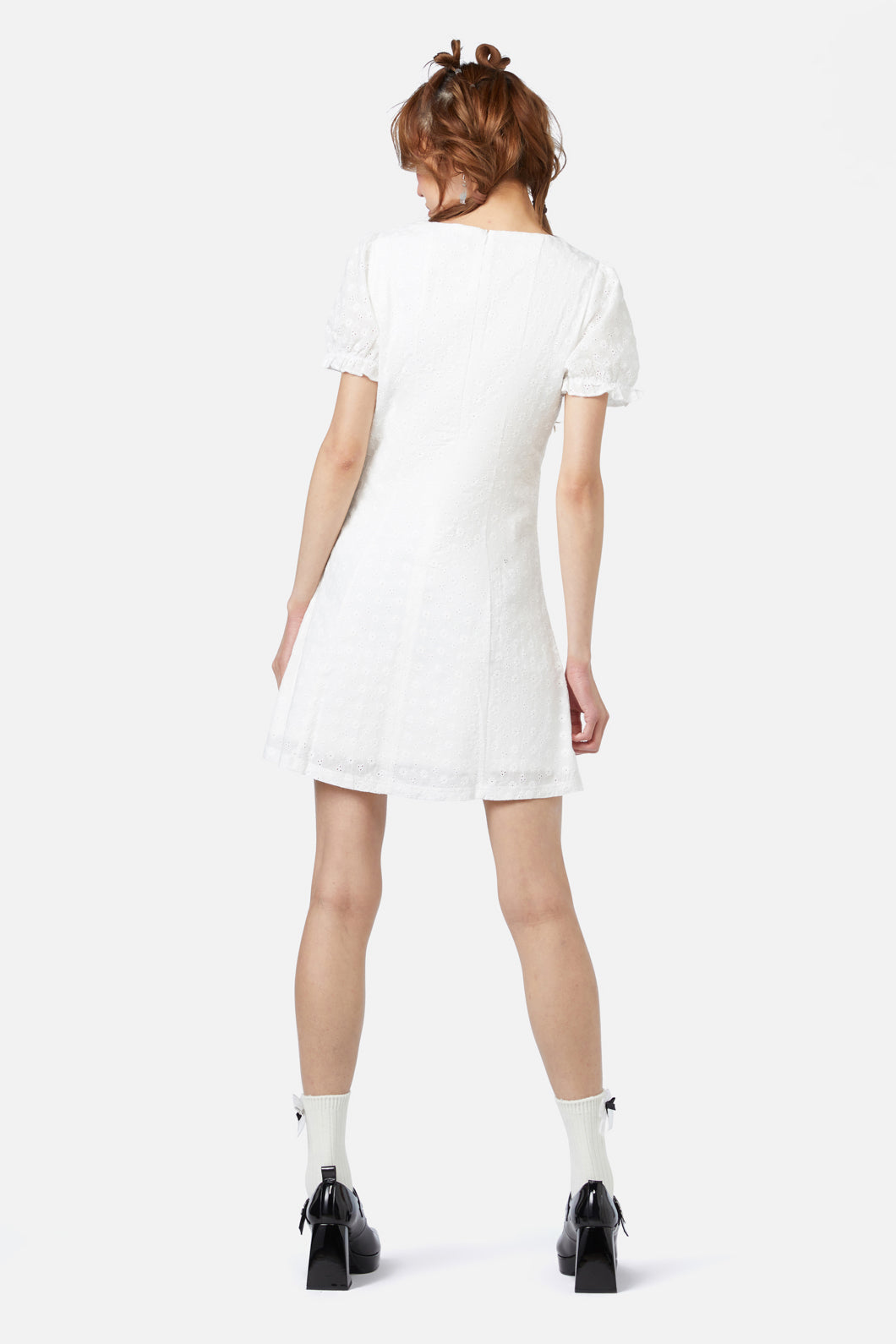 Dangerfield - Sweetie Pie Mini Dress - white