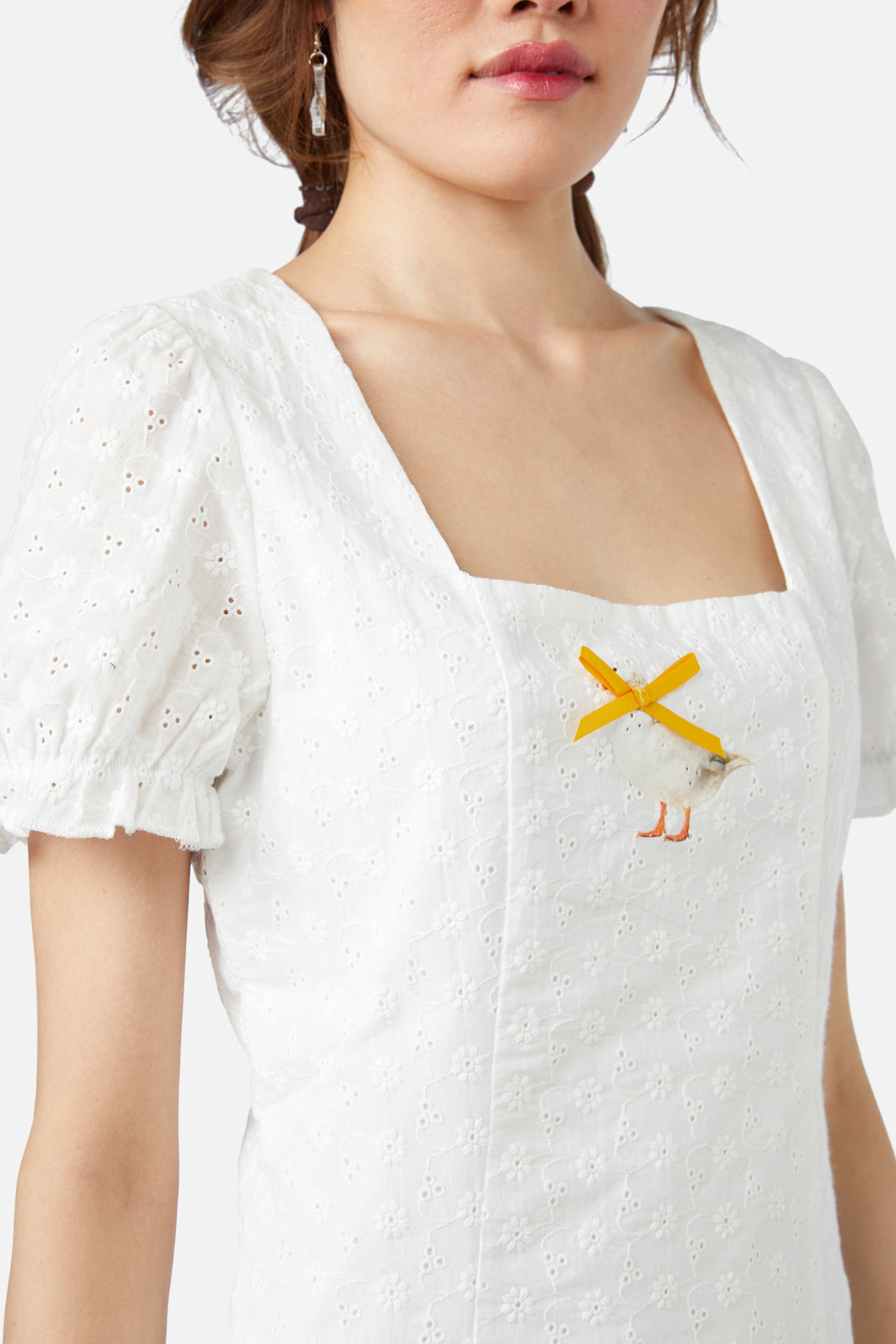 Dangerfield - Sweetie Pie Mini Dress - white