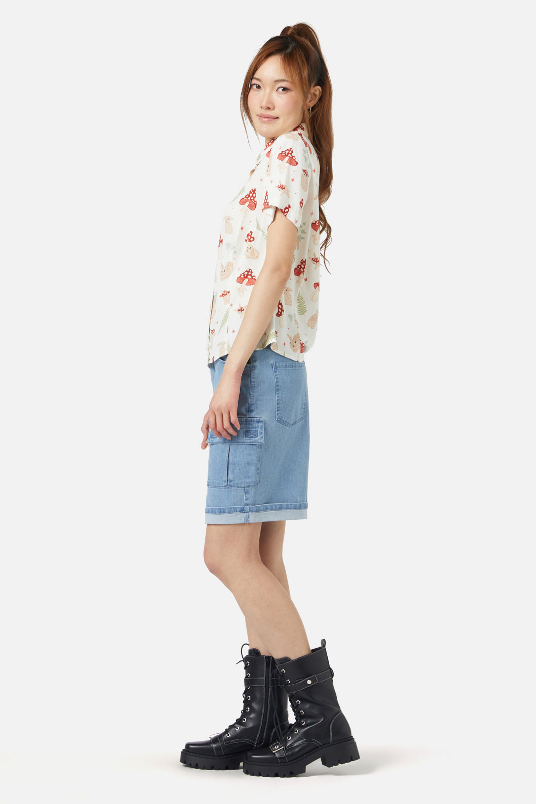 Dangerfield - Harmony Printed Blouse - cream