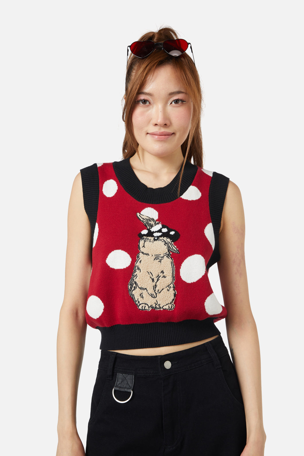Dangerfield - Mushroom Cap Vest - red