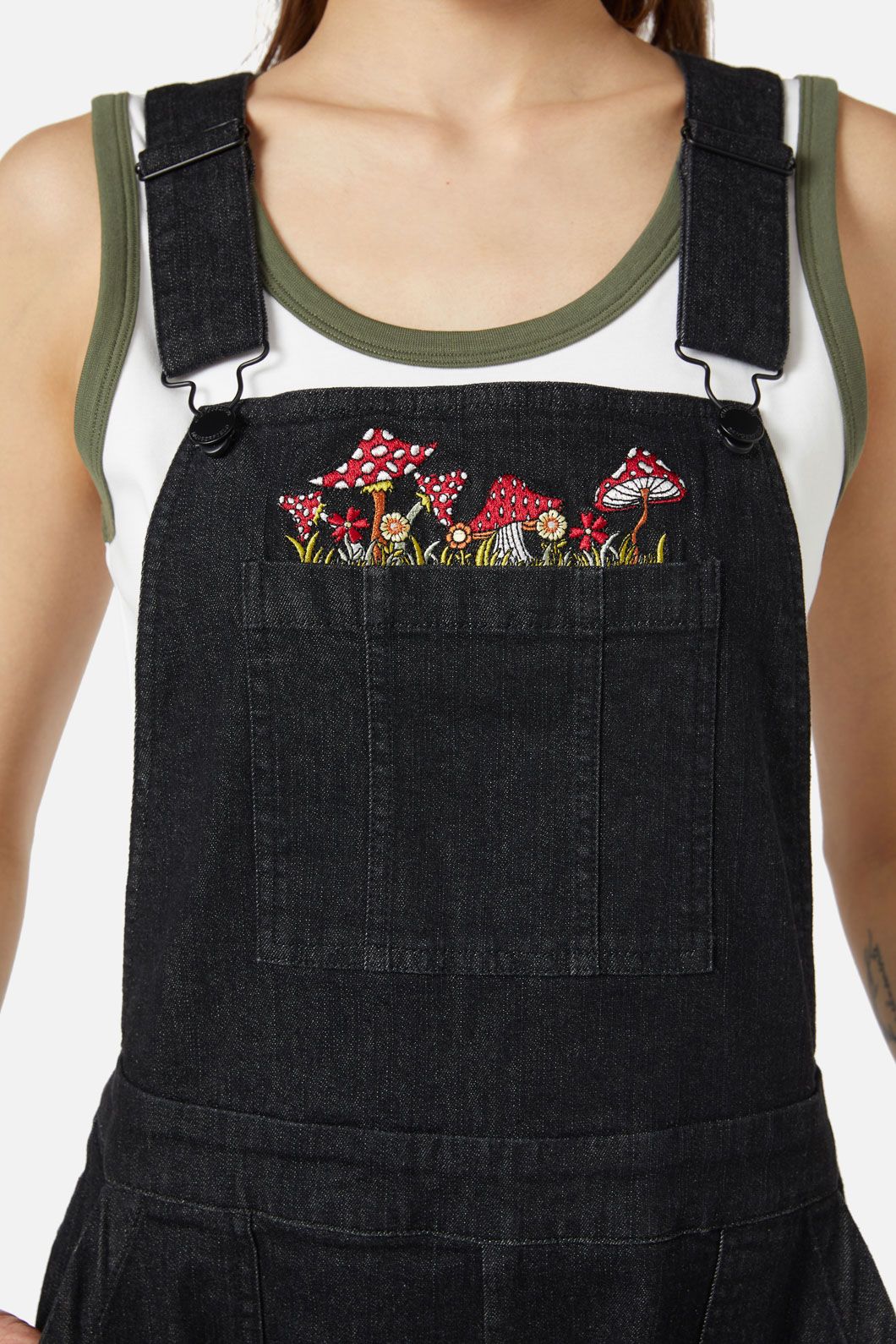Dangerfield - Field Shroom Jumpsuit - black