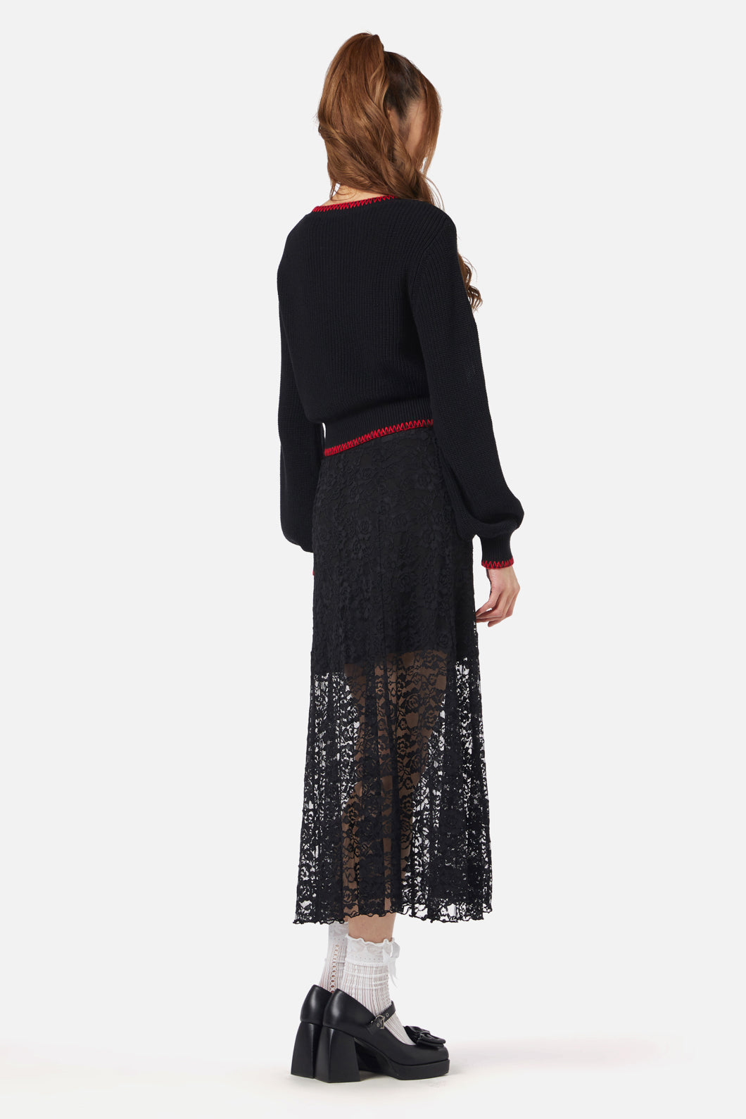 Dangerfield - Old Postal Patch Cardi - black