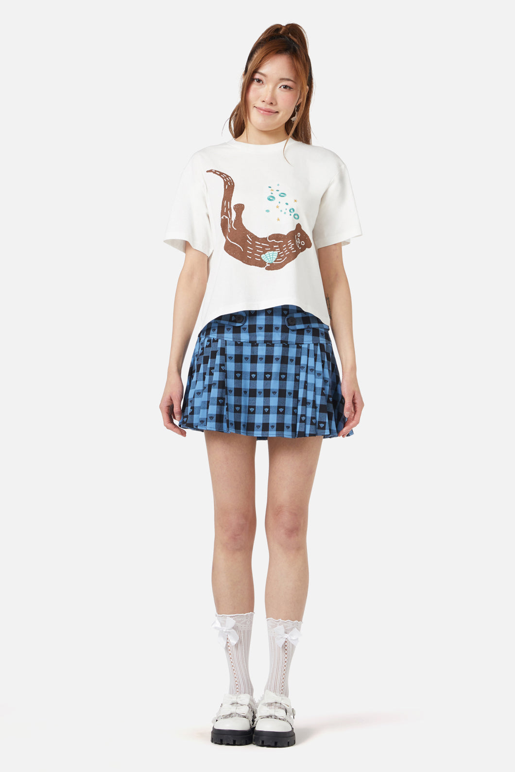Dangerfield - Otterly Adorable Tee - cream