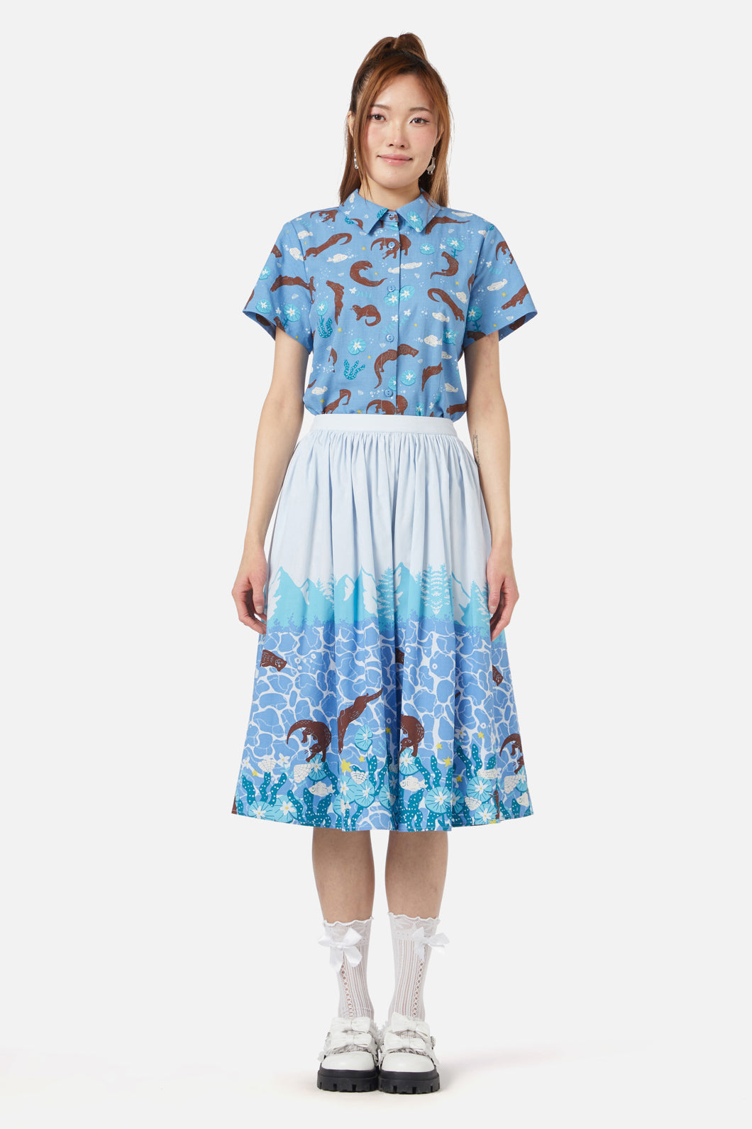 Dangerfield - Sunbaking Skirt - multi