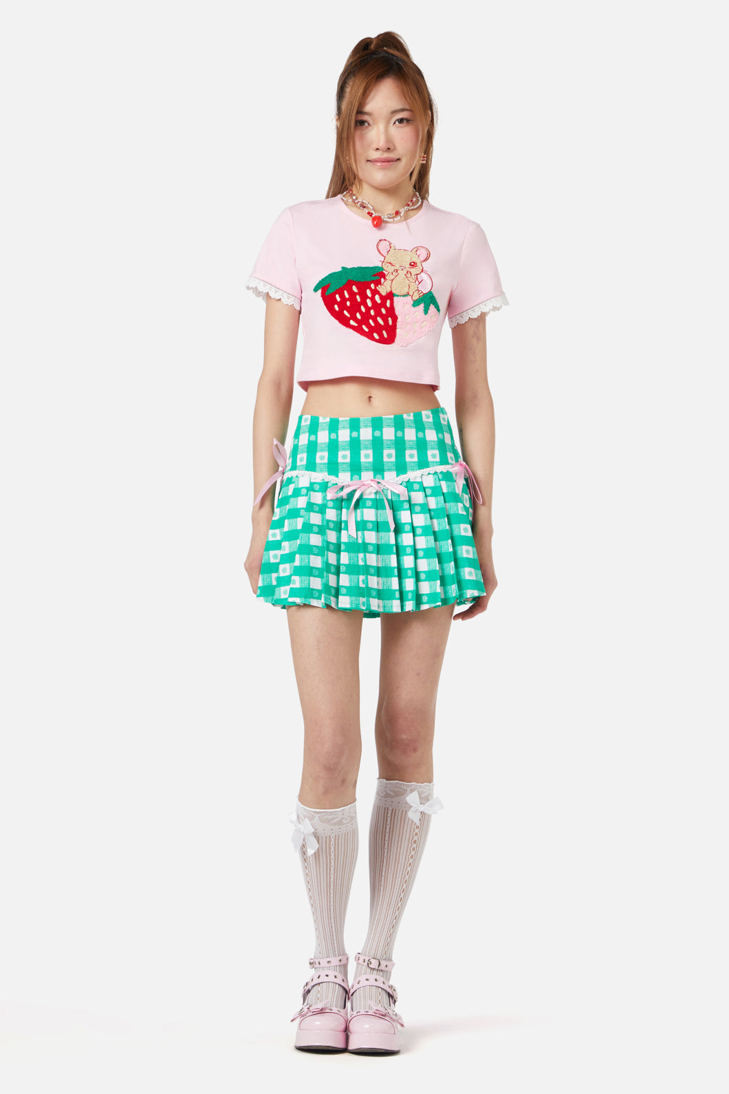 Dangerfield - Ohmeohmy Crop Tee - pink