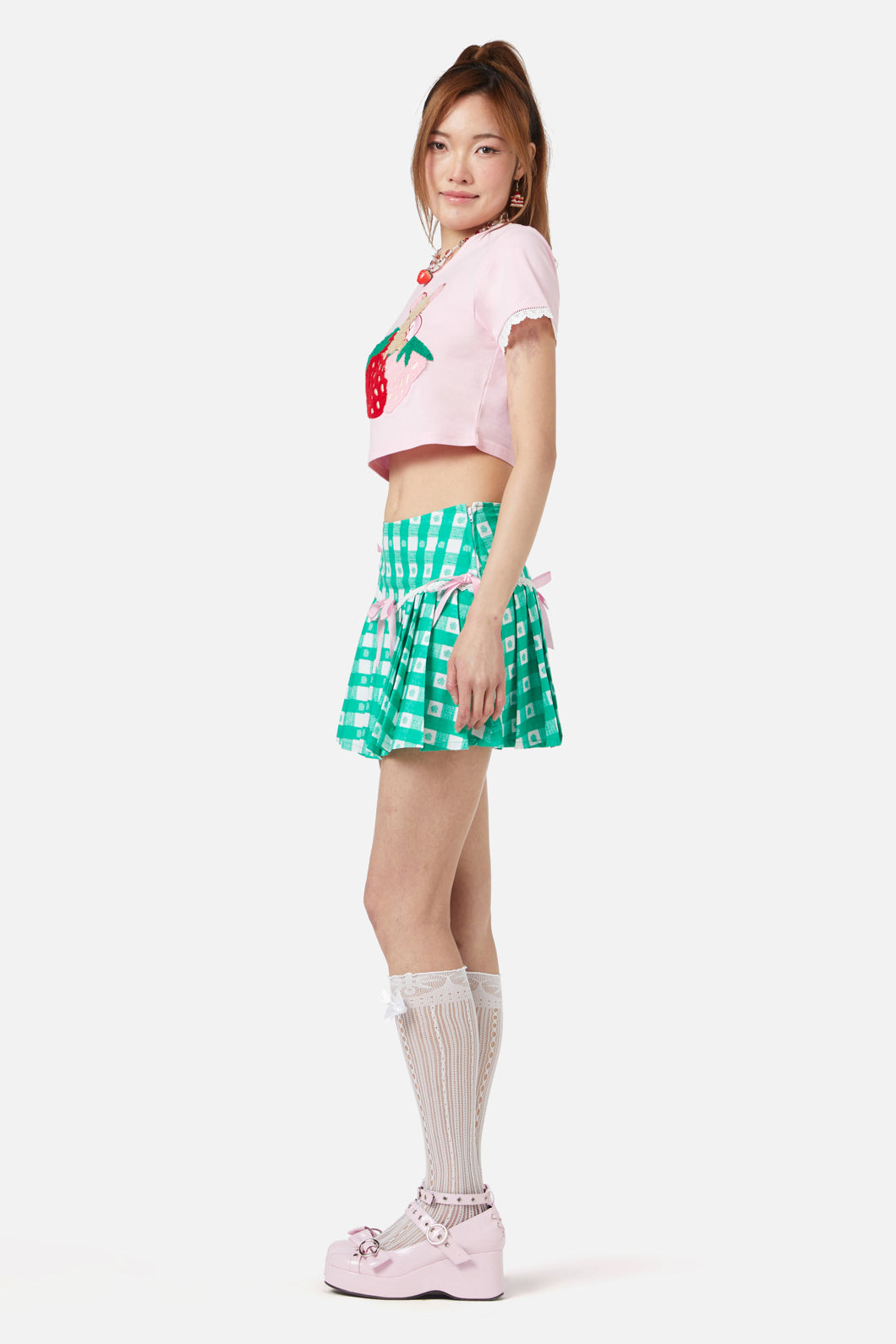 Dangerfield - Ohmeohmy Crop Tee - pink