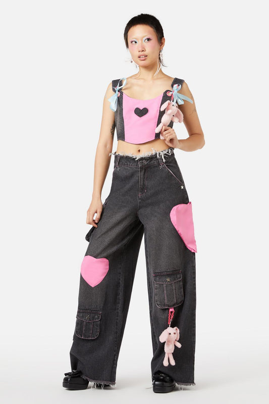 Dangerfield - Like It's Magnetic Baggy Jean - black