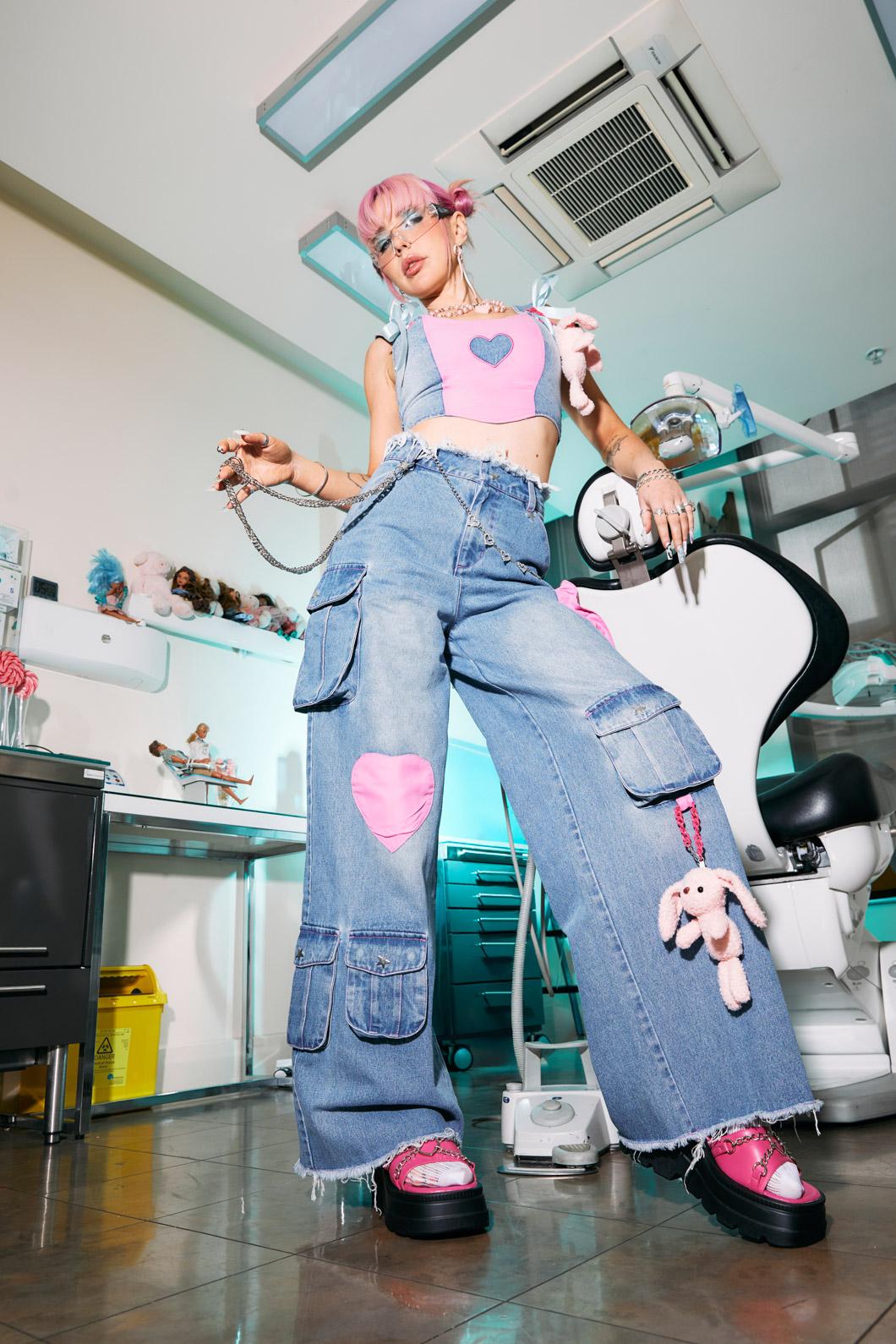 Dangerfield - Like It's Magnetic Baggy Jean - blue