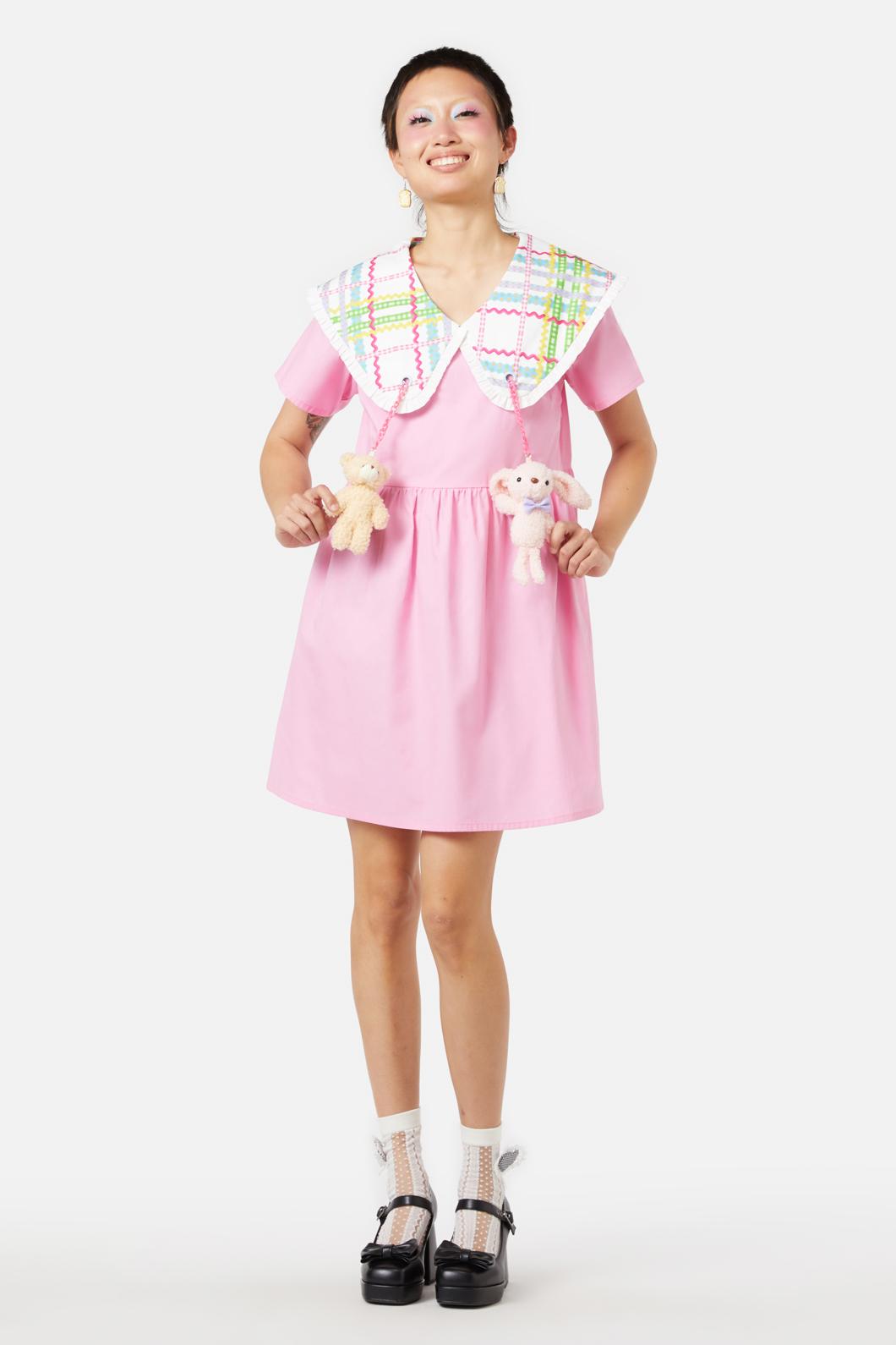 Dangerfield - Fairybread Anthem Babydoll Dress - white