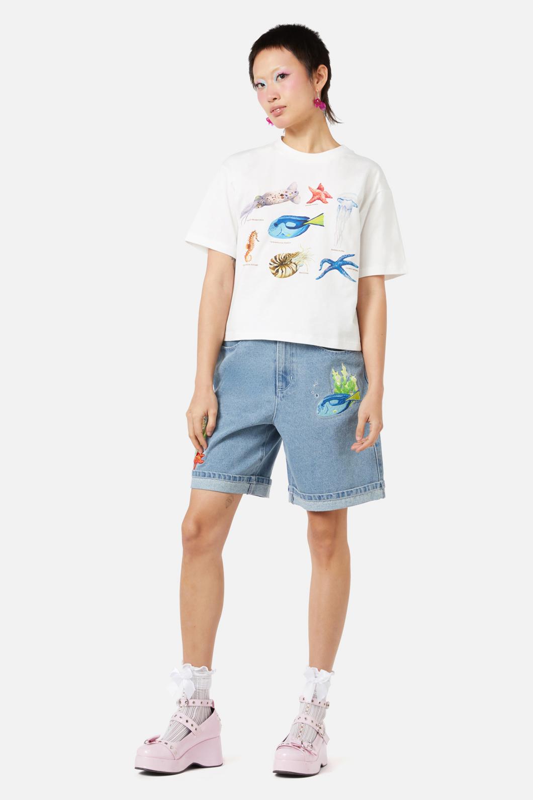 Dangerfield - Oceanic Tee - cream