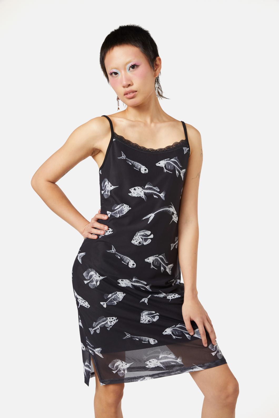 Dangerfield - Deep Dive Dress - black